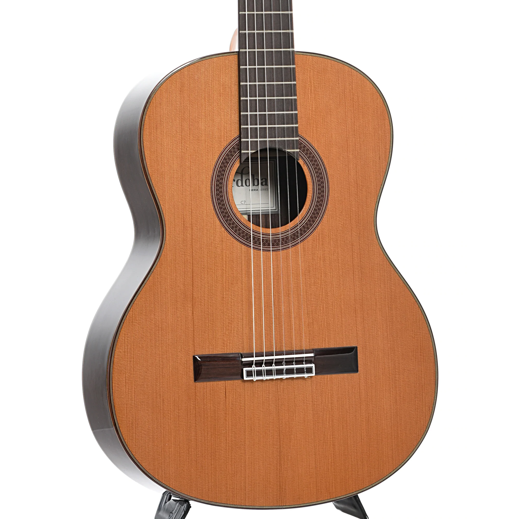 Cordoba C7 Cedar Top Classical Guitar (recent) - Image 4
