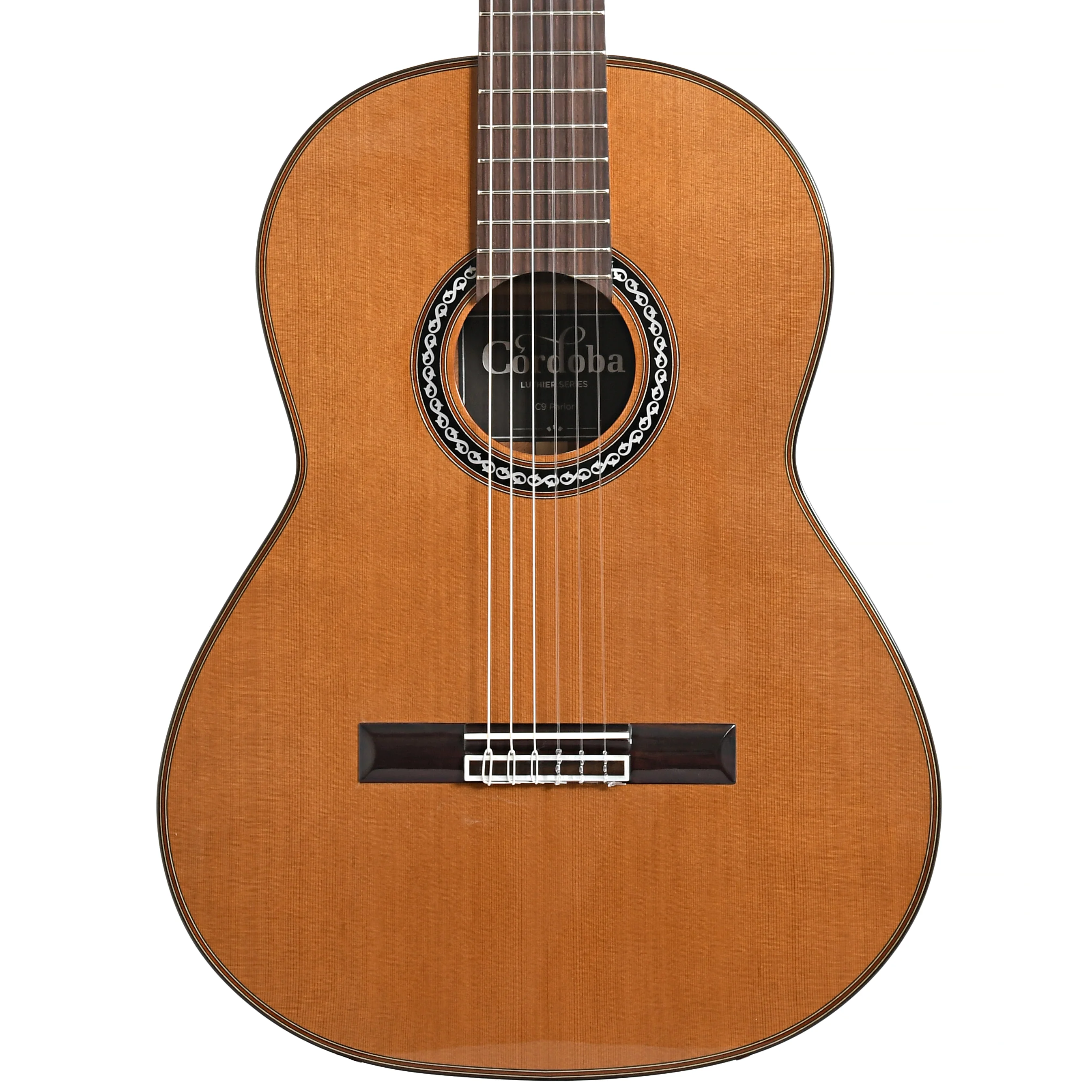 Cordoba C9 Parlor Classical Acoustic Guitar & Case - Image 2