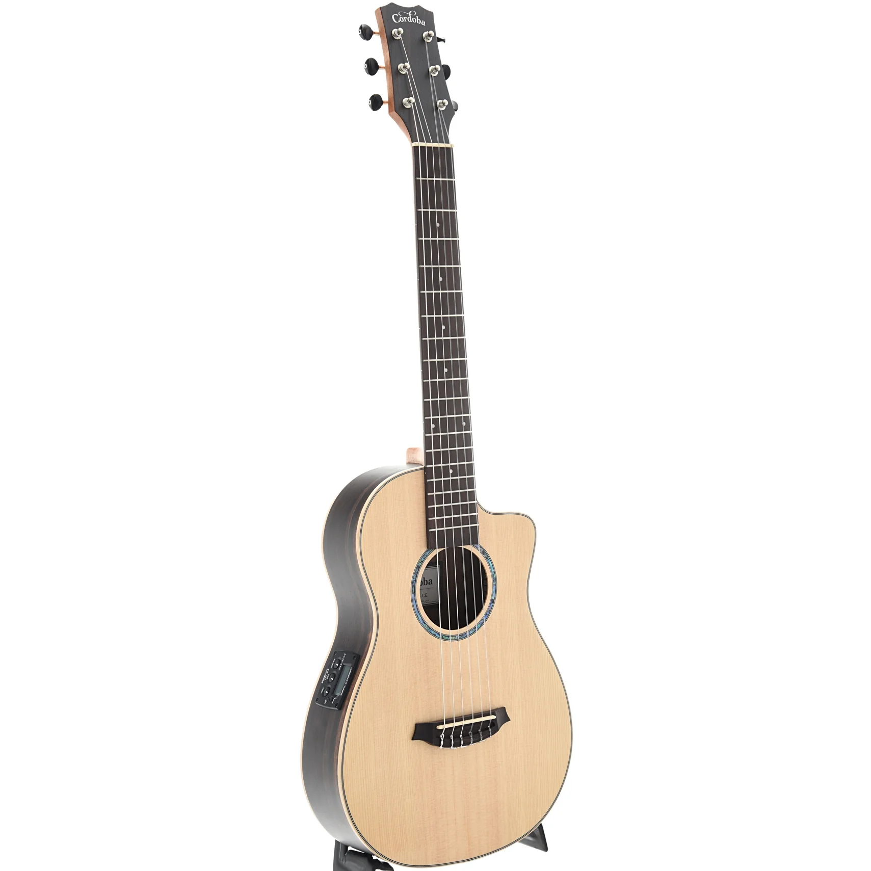 Cordoba Mini II EB-CE Travel-Sized Acoustic-Electric Guitar - Image 2