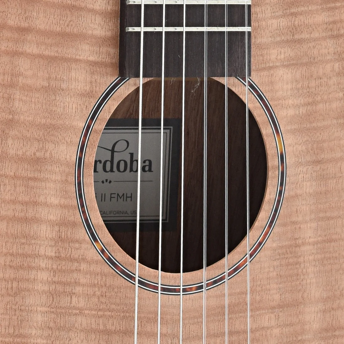 Cordoba Mini II FMH Travel-Sized Acoustic Guitar - Image 6