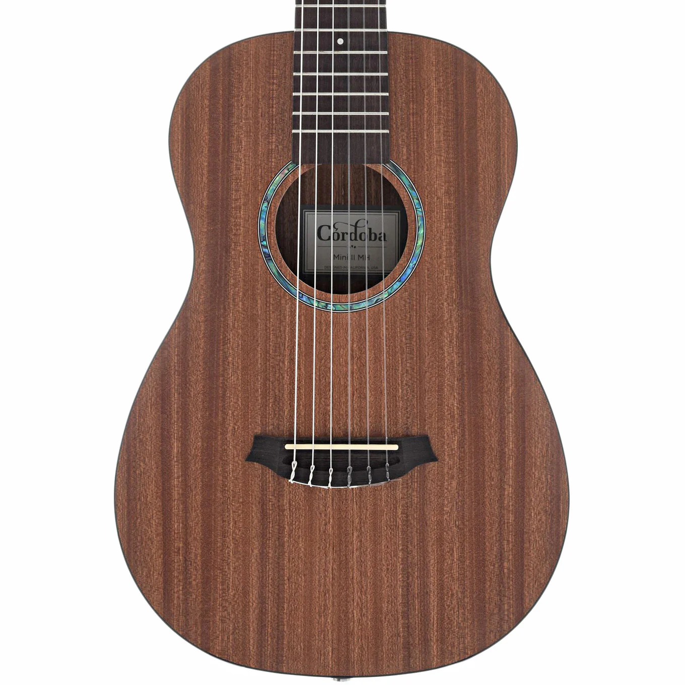 Cordoba Mini II MH Travel-Sized Acoustic Guitar - Image 2