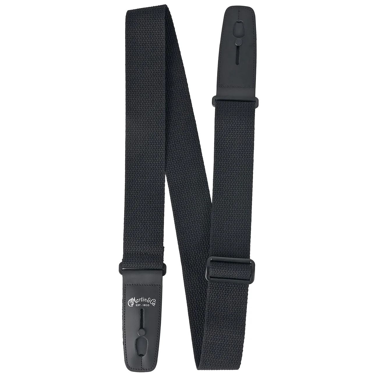 Martin Cotton Weave Lock-it Strap, Black - Image 2