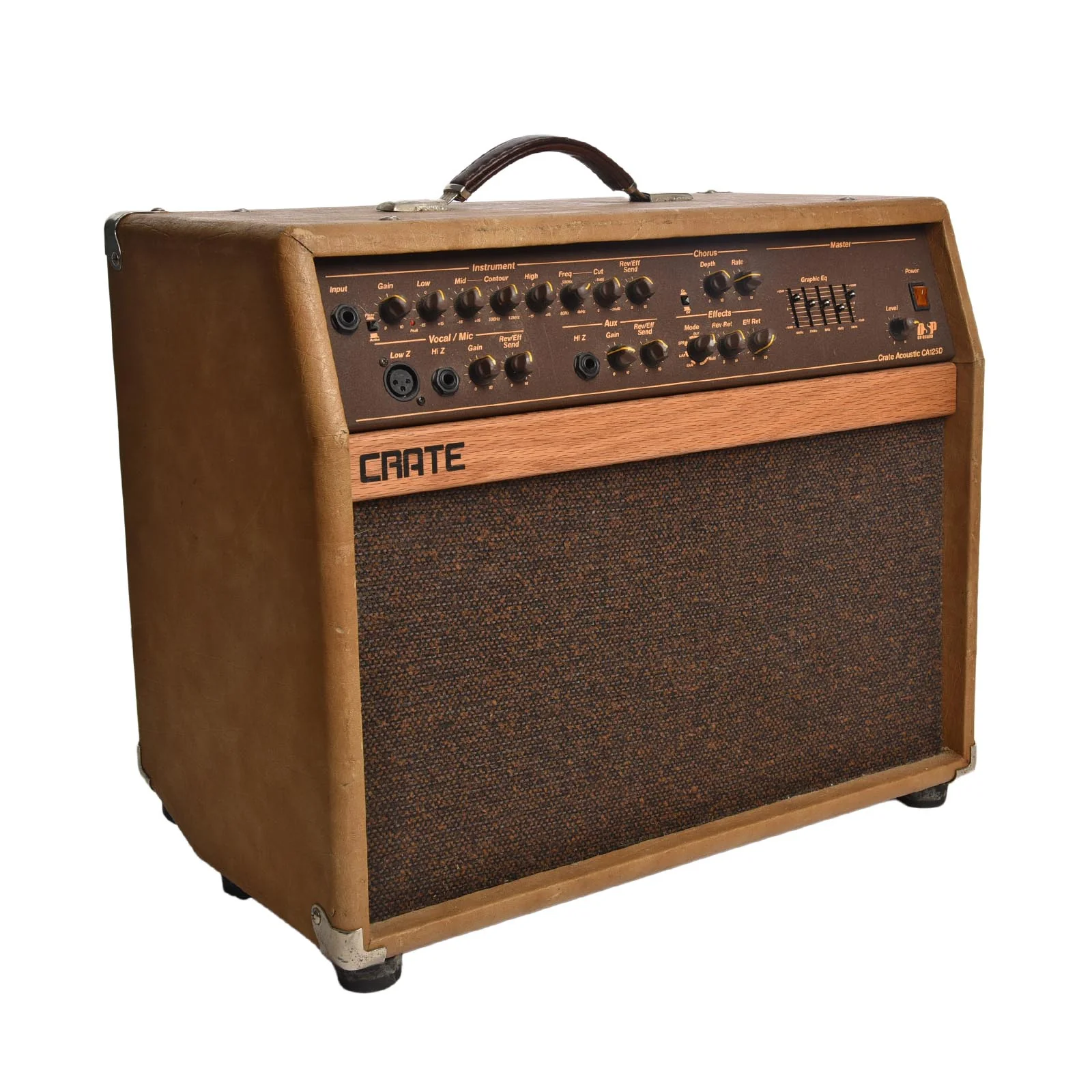 Crate CA-125D Acoustic Combo Amp (c.2003) - Image 3