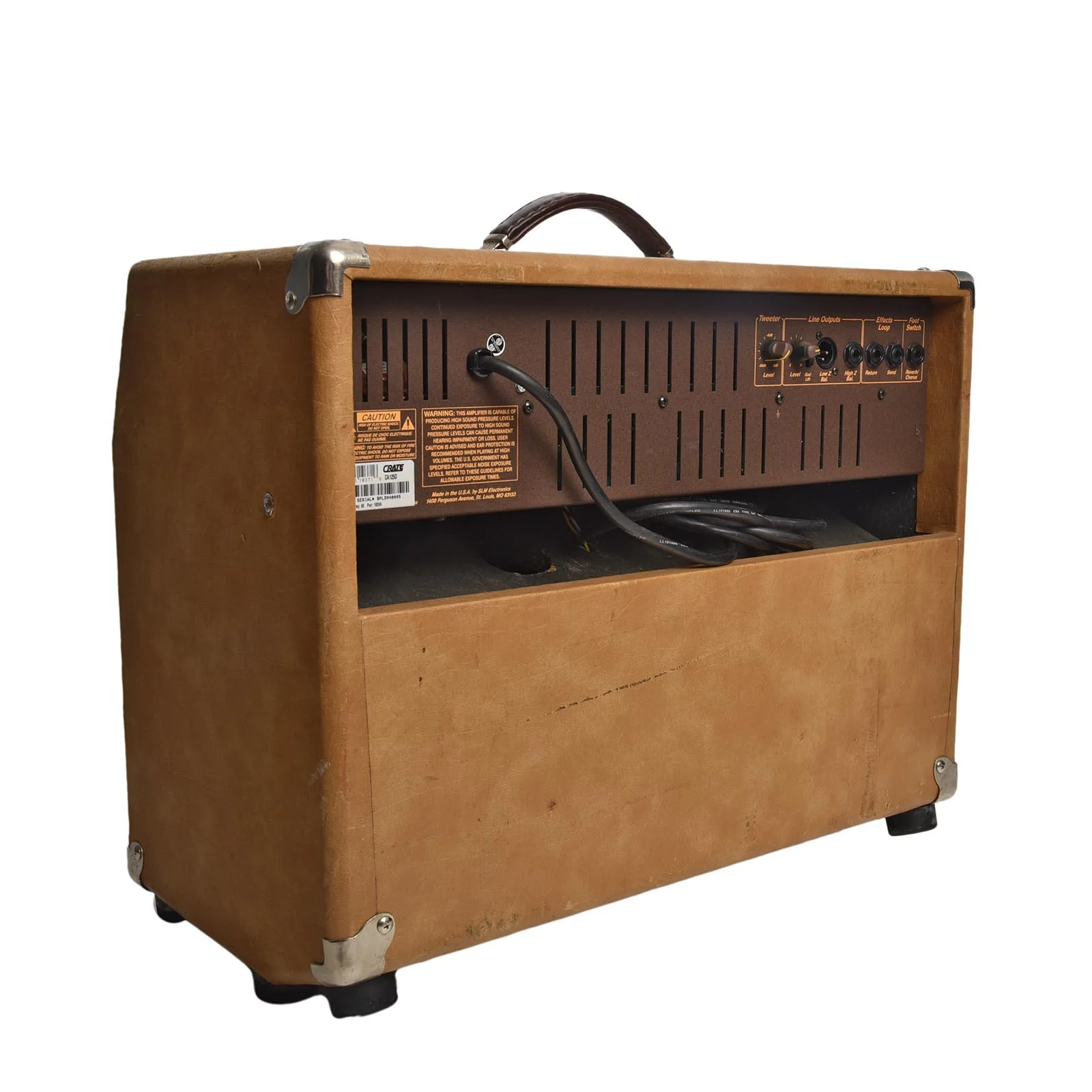 Crate CA-125D Acoustic Combo Amp (c.2003) - Image 4