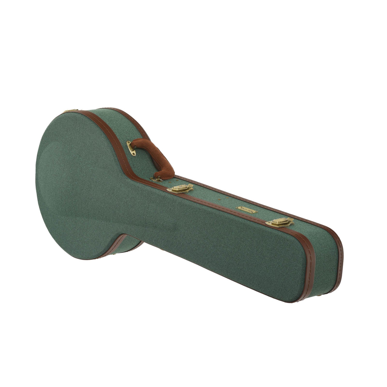Crossrock Openback Banjo Case, Malachite Blue - Image 2
