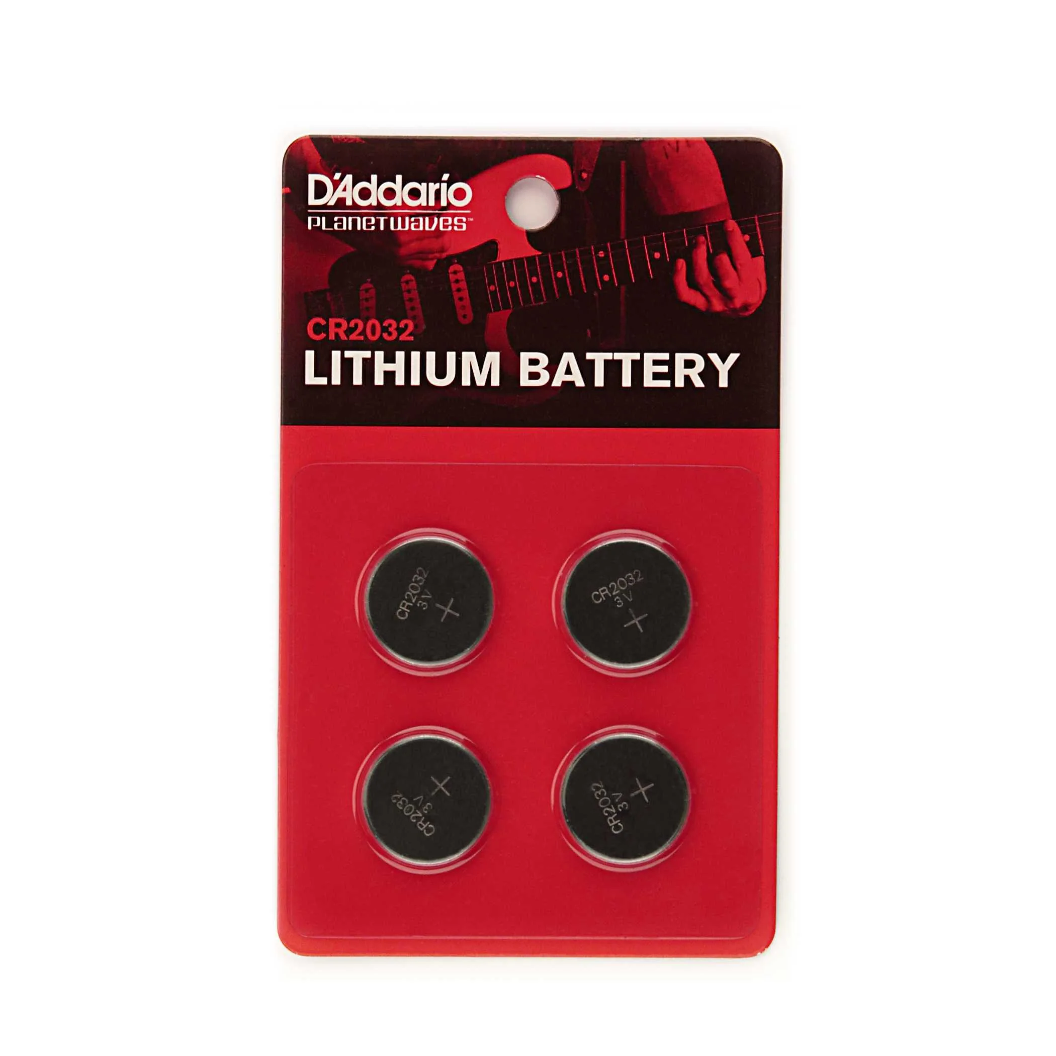 D'Addario CR2032 Lithium Battery (4-Pack) - Image 2