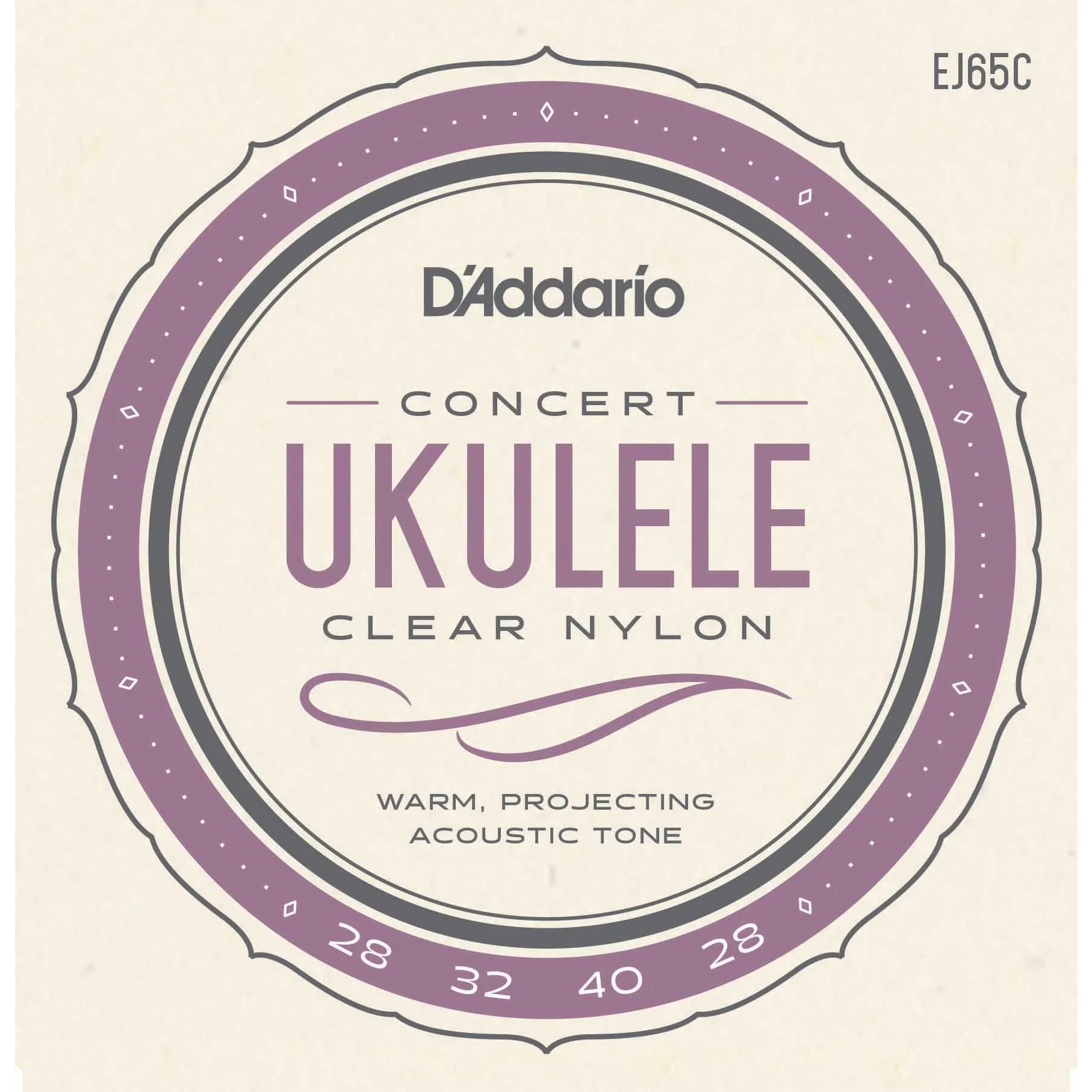 D'Addario EJ65C Clear Nylon Concert Ukulele Strings - Image 2