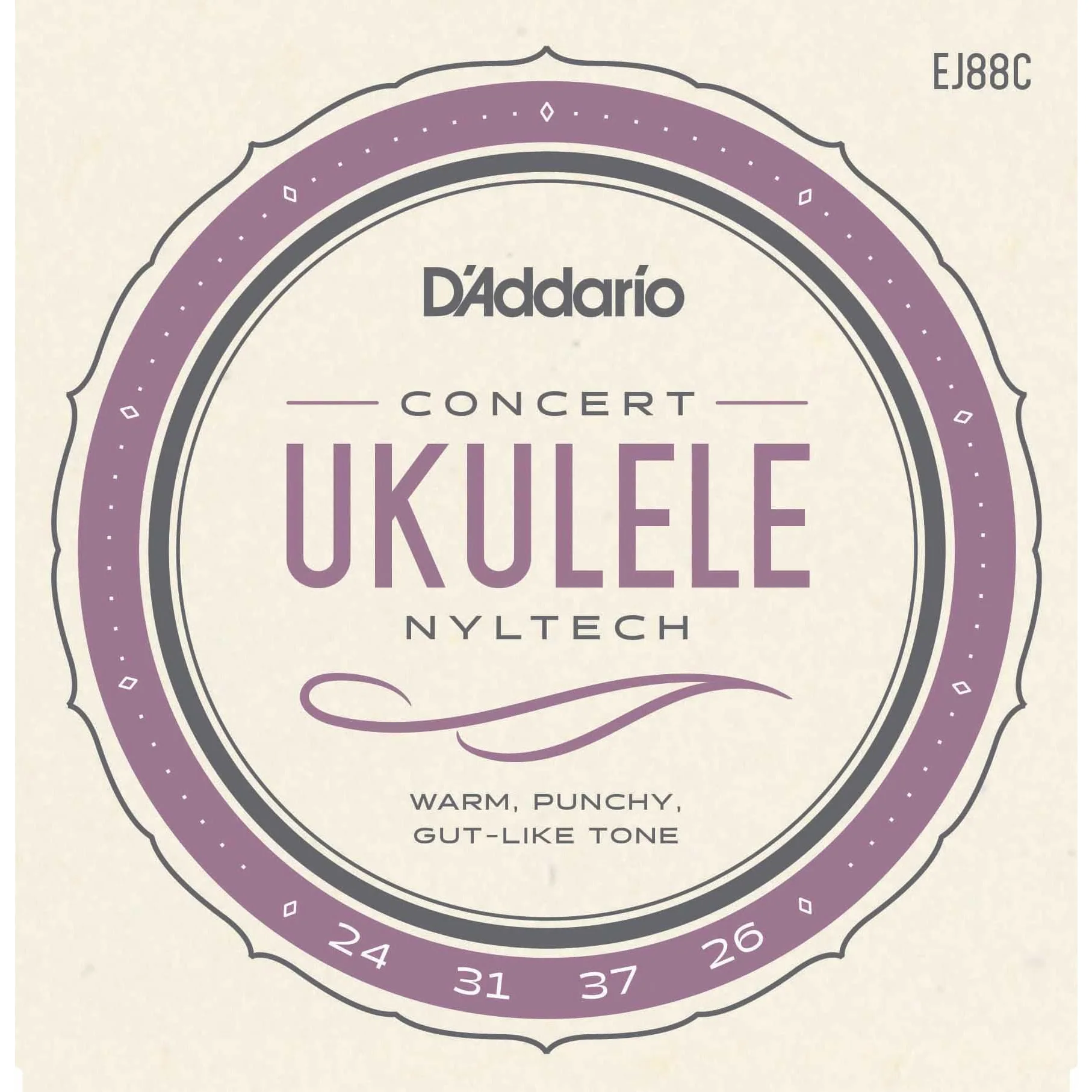 D'Addario EJ88C Nyltech Concert Ukulele Strings - Image 2