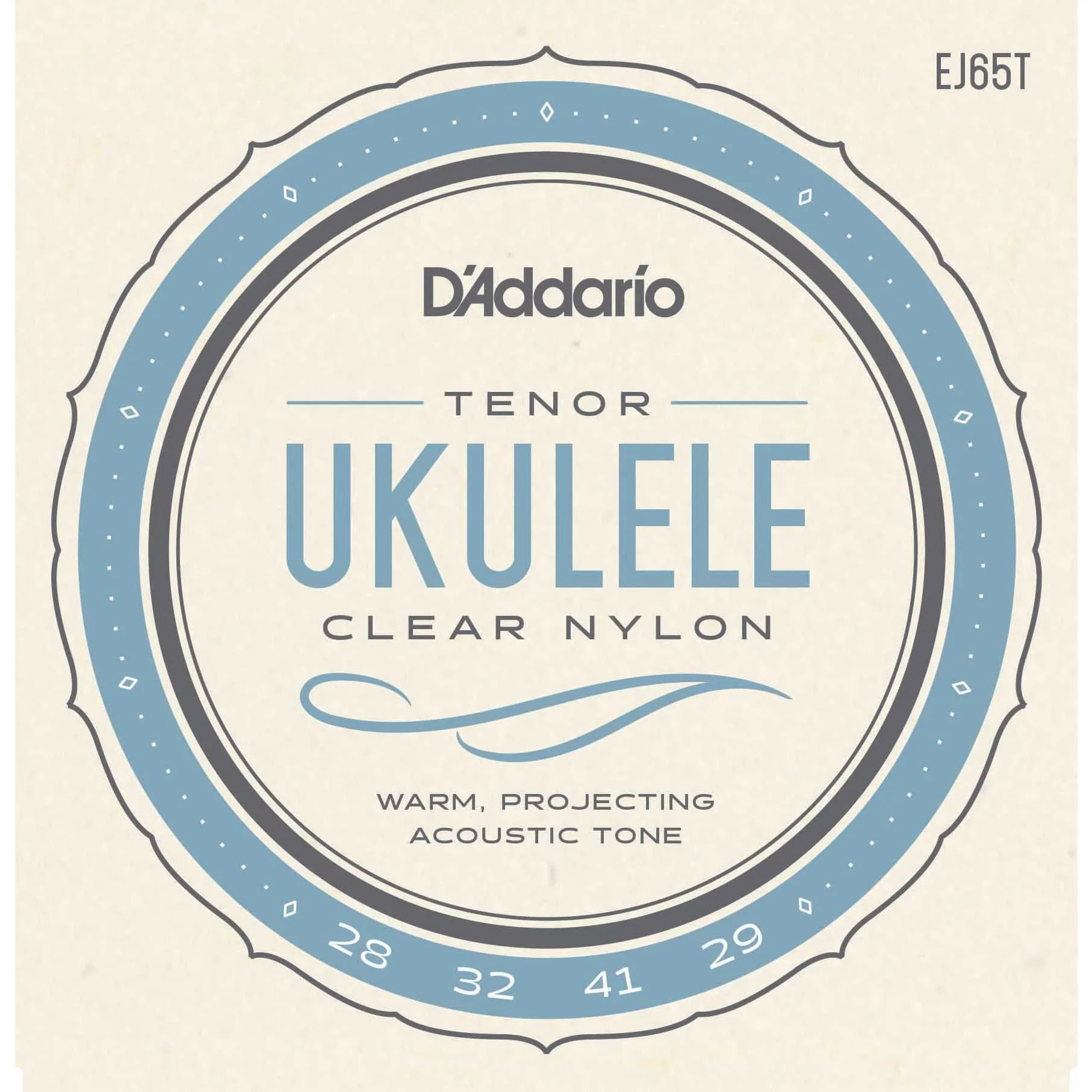 D'Addario EJ65T Clear Nylon Tenor Ukulele Strings - Image 2