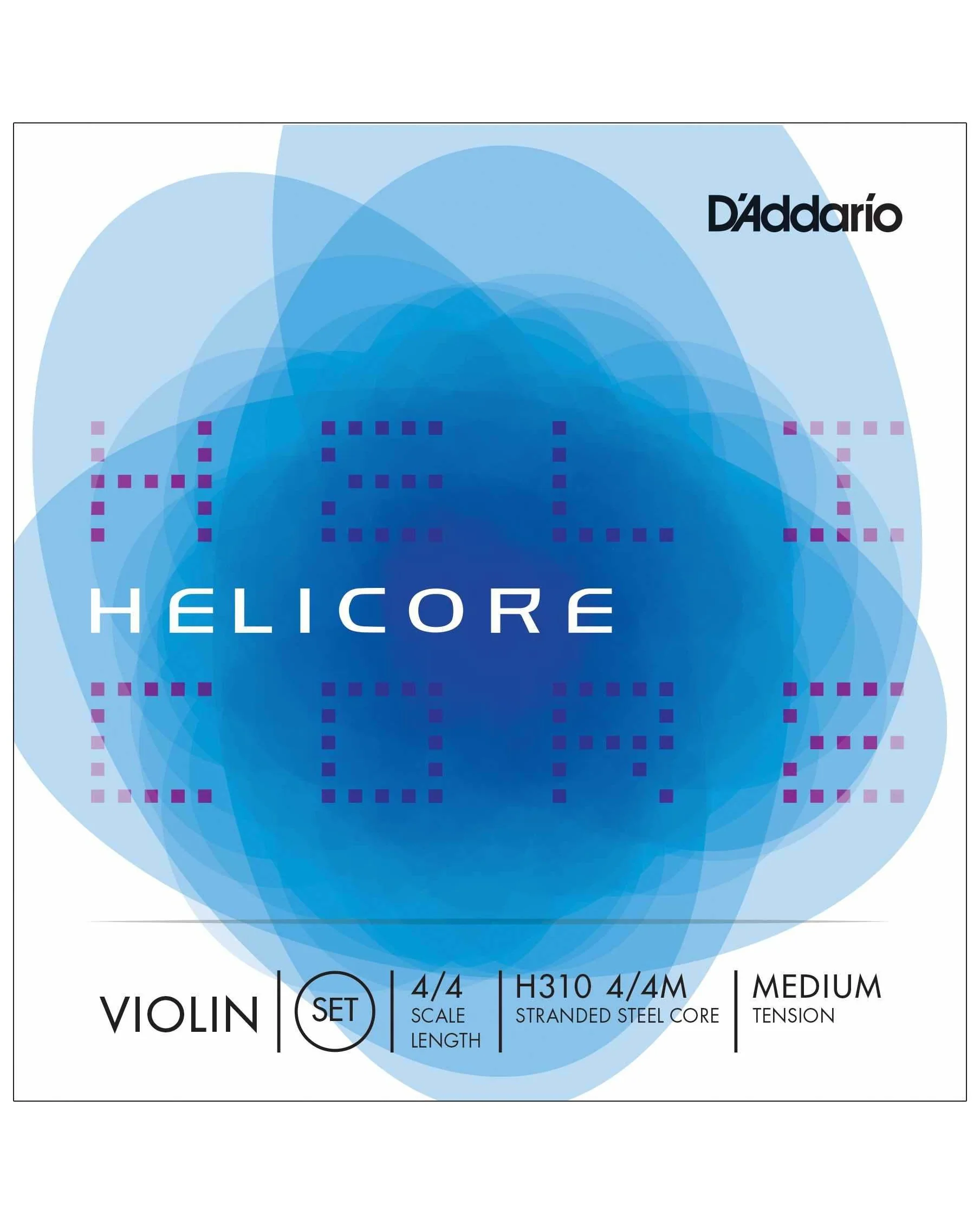 D'Addario H310 Helicore 4/4 Violin Strings, Medium - Image 2