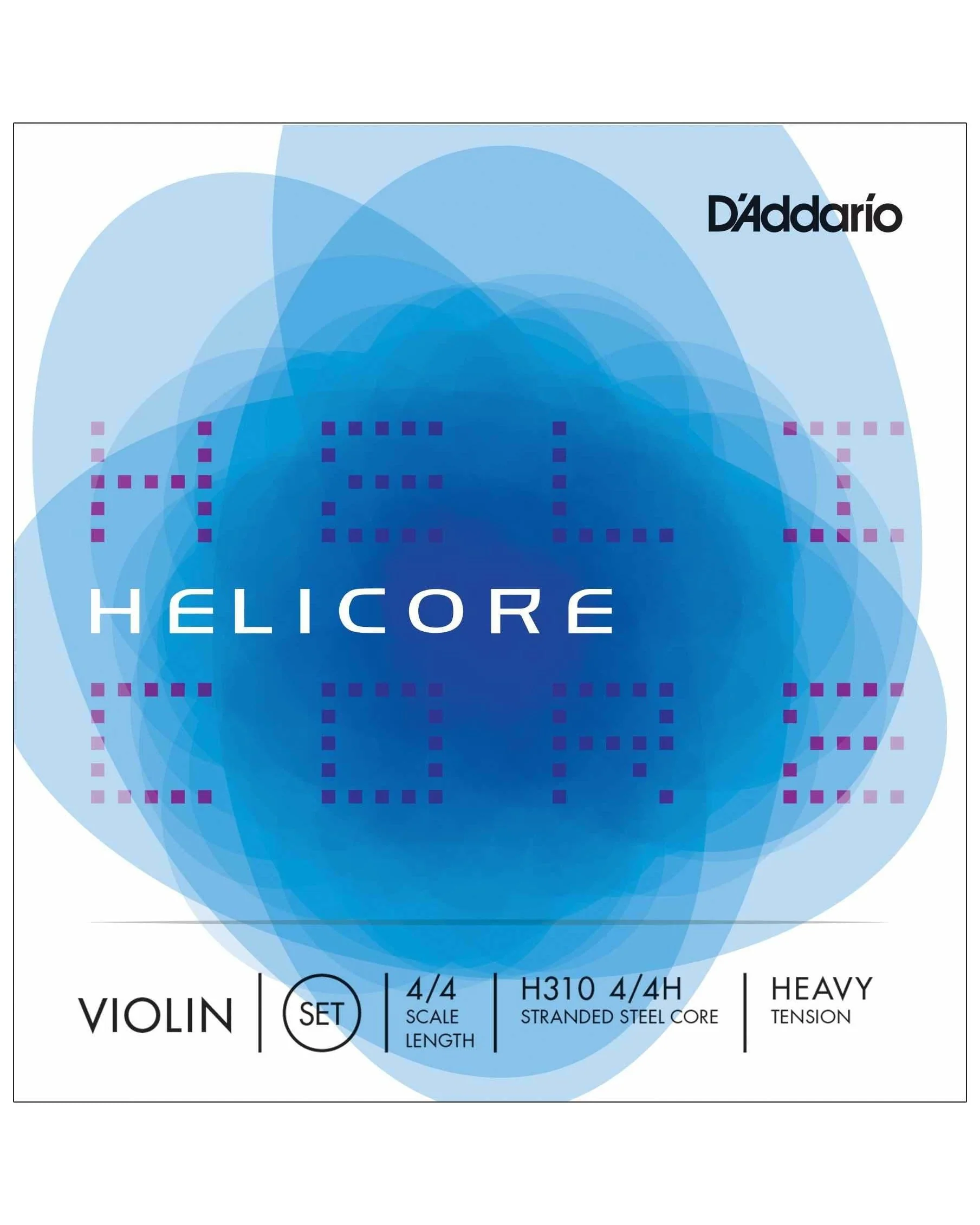 D'Addario H310 Helicore 4/4 Violin Strings, Heavy