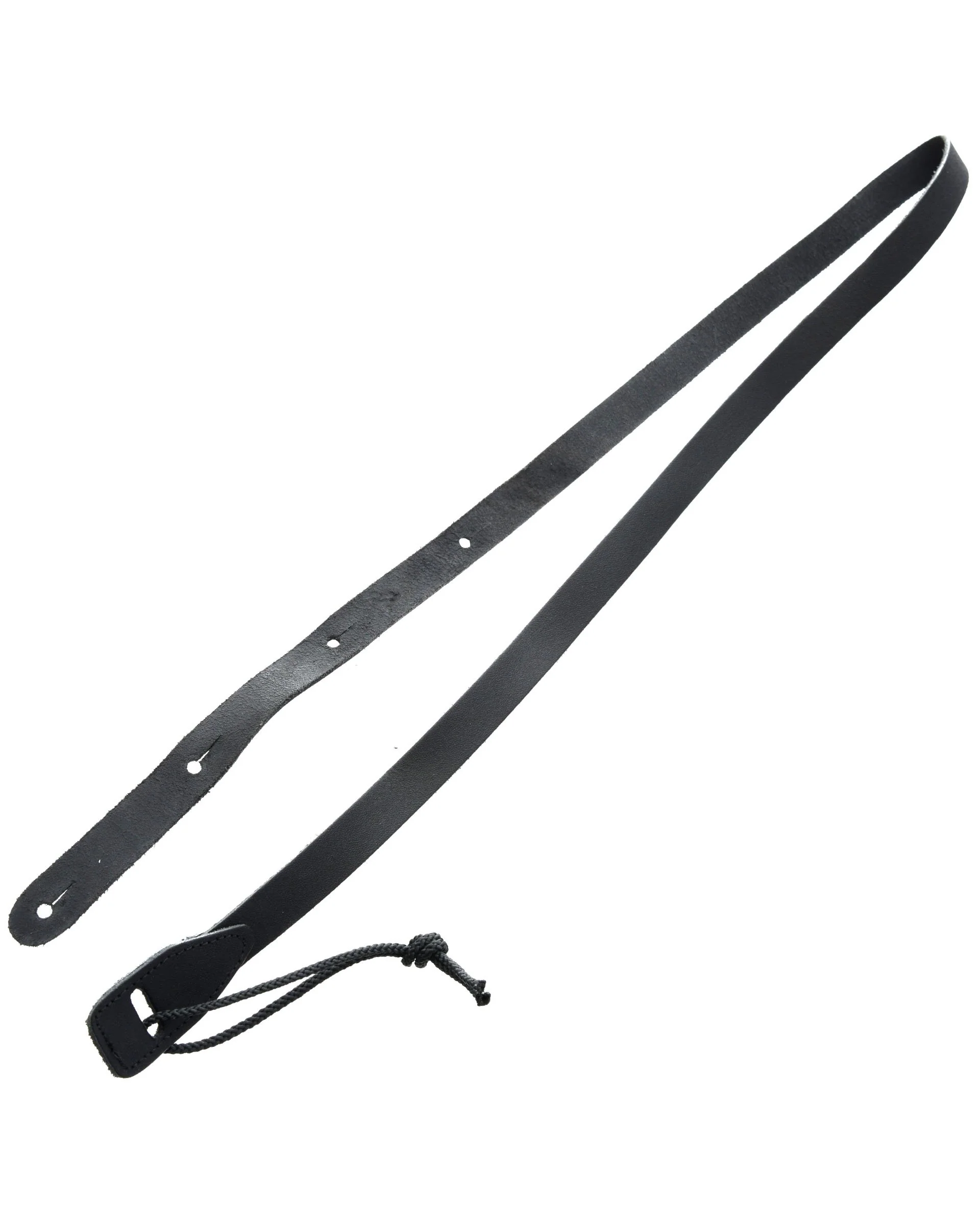 D'Addario Leather Mandolin Strap, Black - Image 2