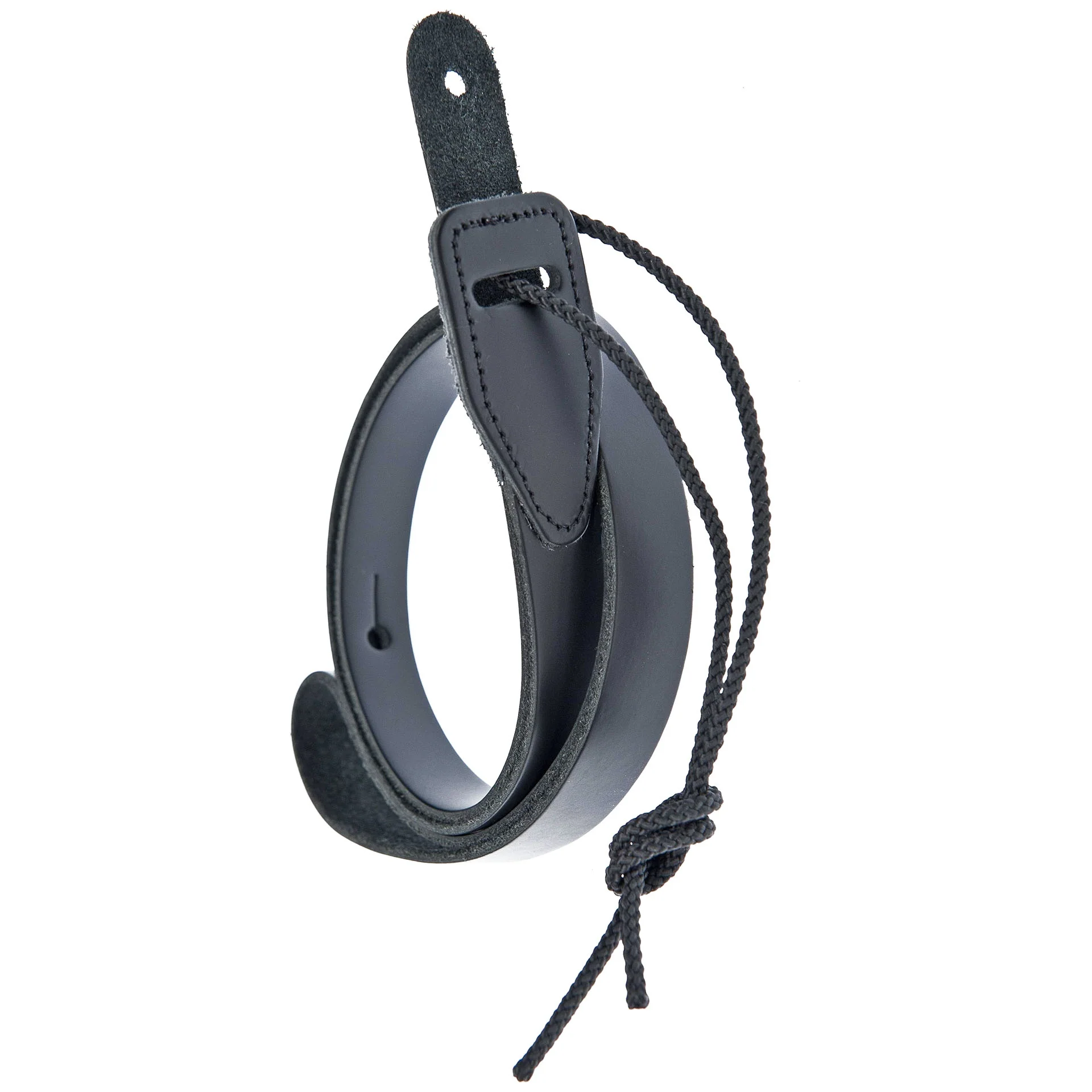 D'Addario Leather Mandolin Strap, Black - Image 4