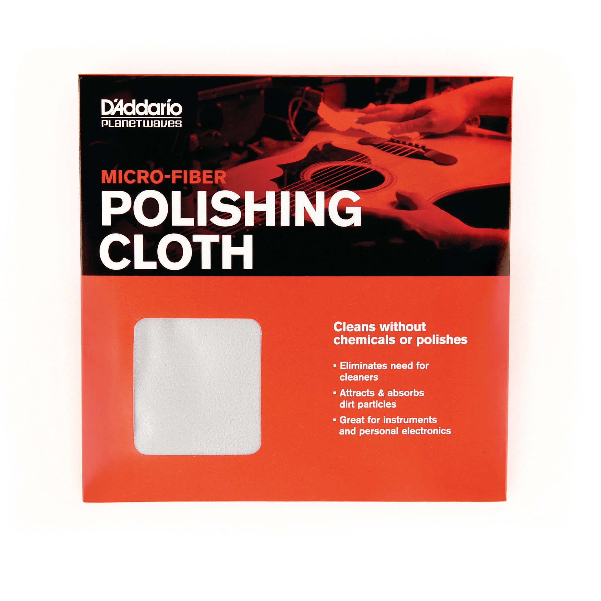 D'Addario Micro-Fiber Polish Cloth - Image 3