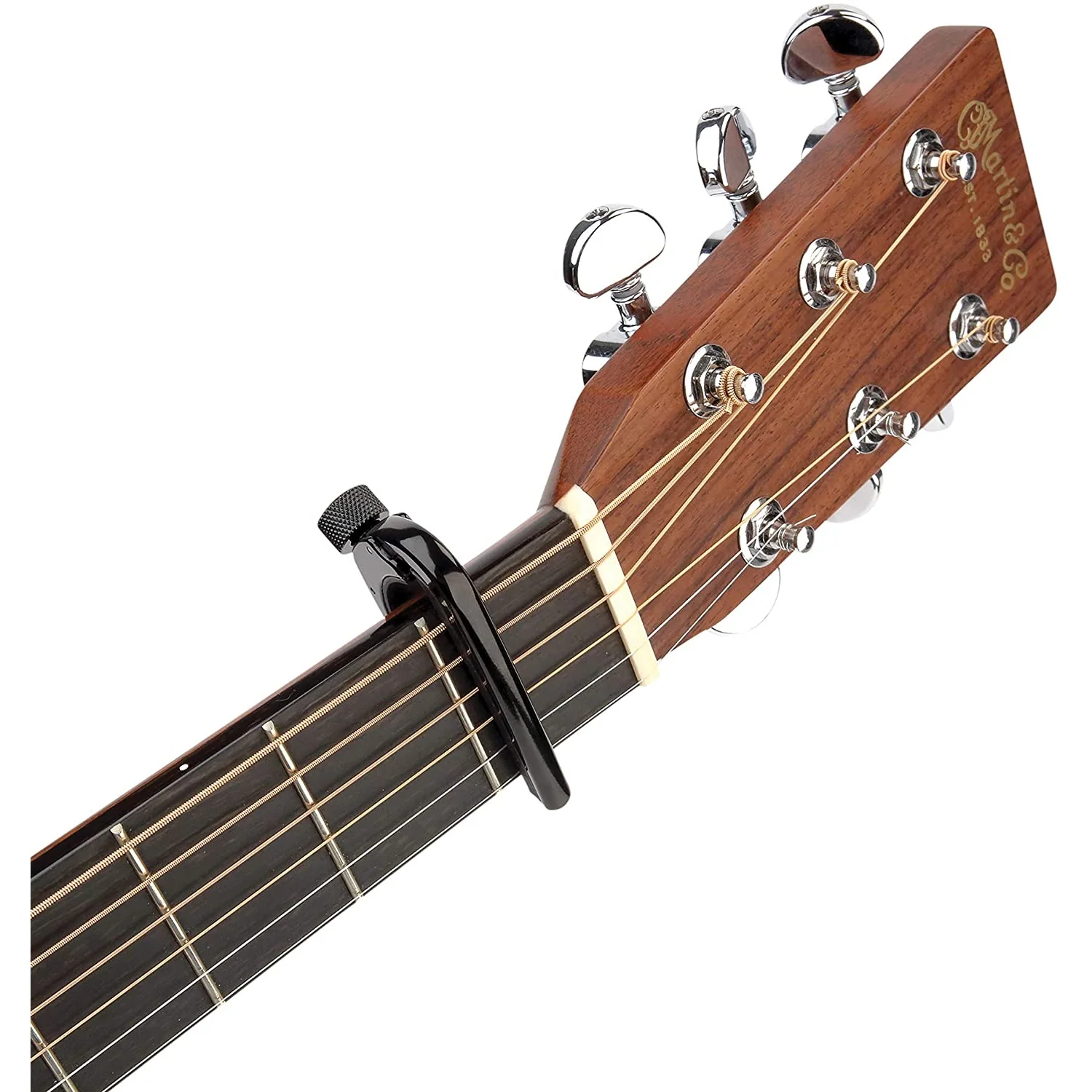 D'Addario Pro Guitar Capo, Black - Image 4