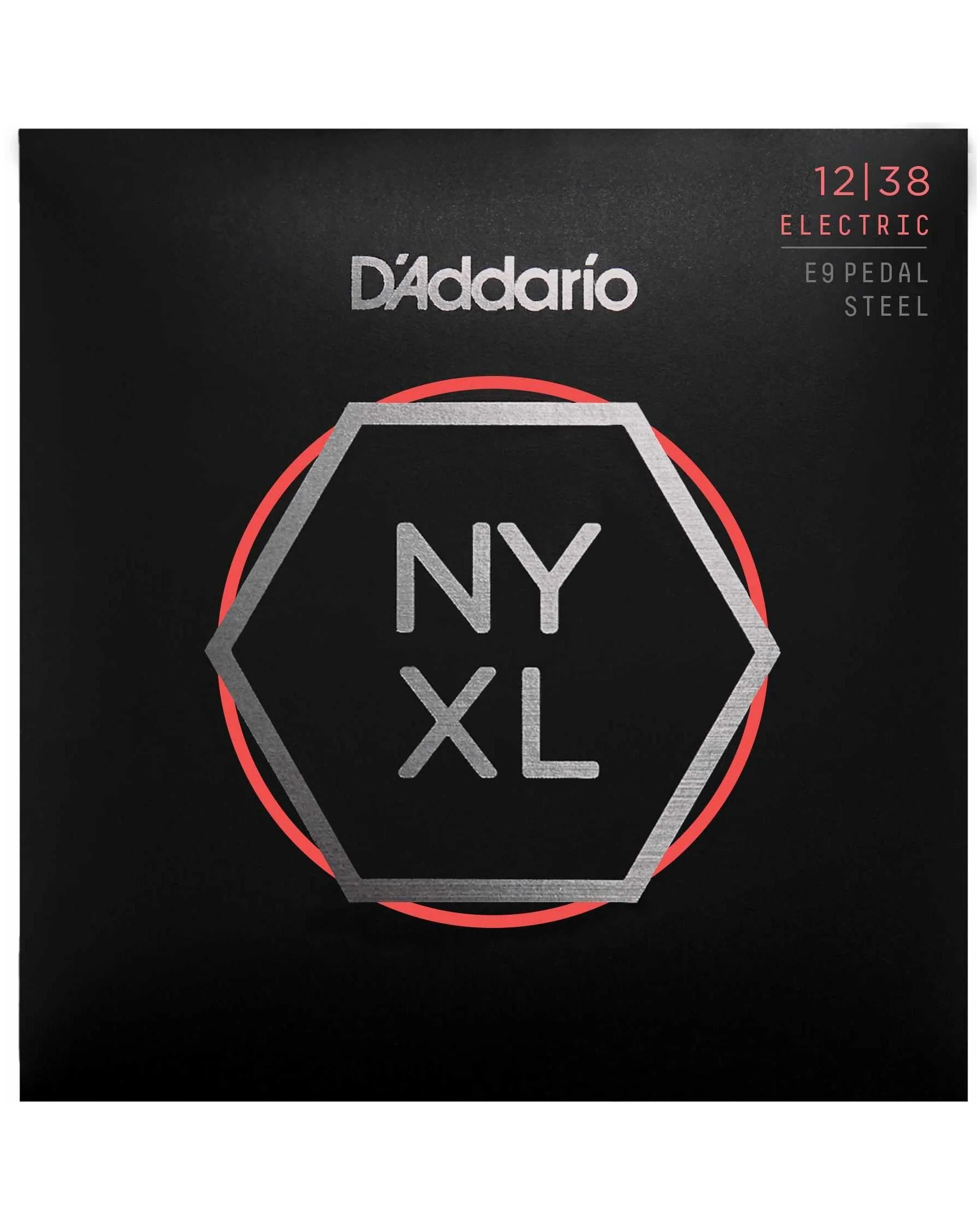 D'Addario NYXL1238PS E9 Pedal Steel Guitar Strings, Custom Medium - Image 2