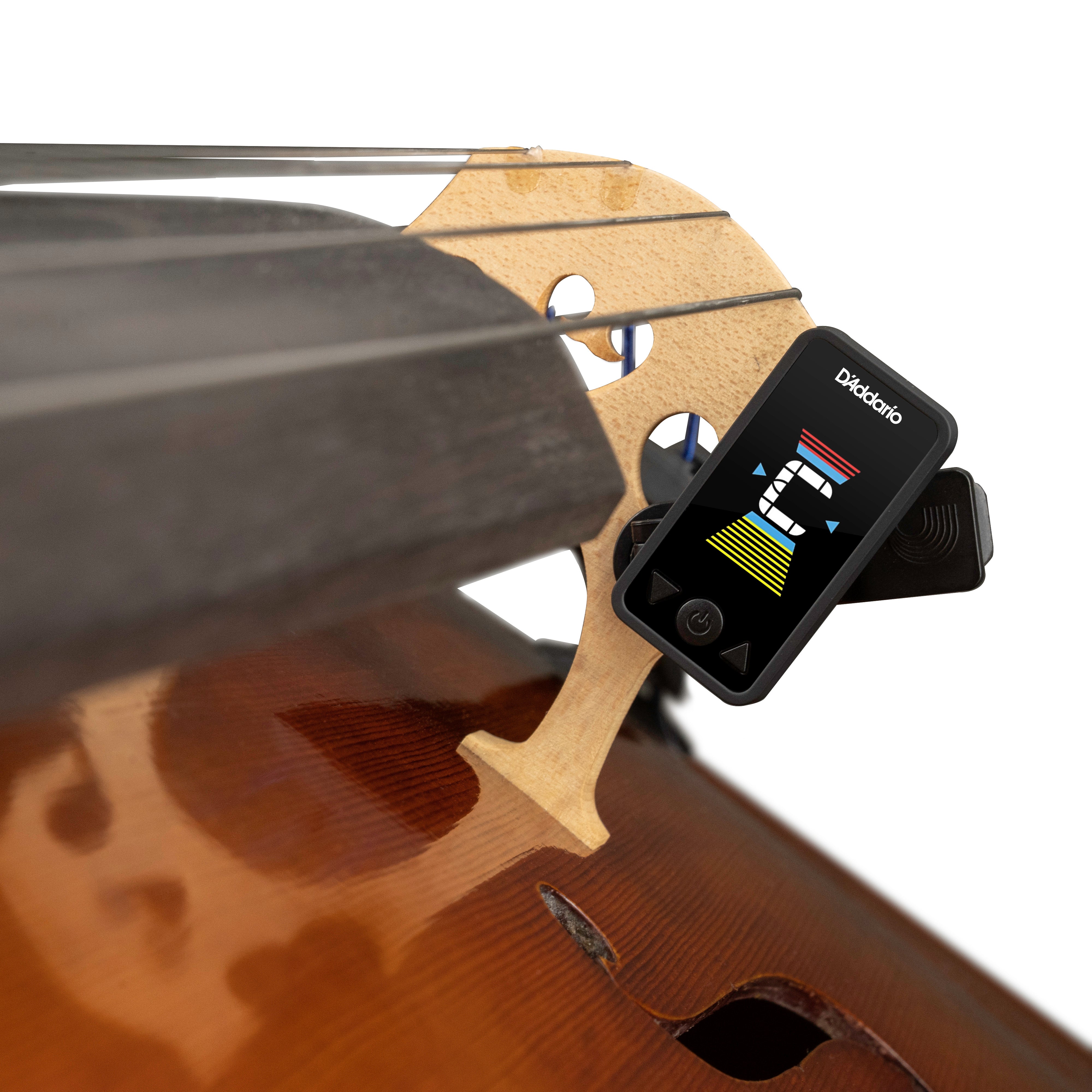 D'Addario Eclipse Cello/Bass Clip-On Tuner - Image 5
