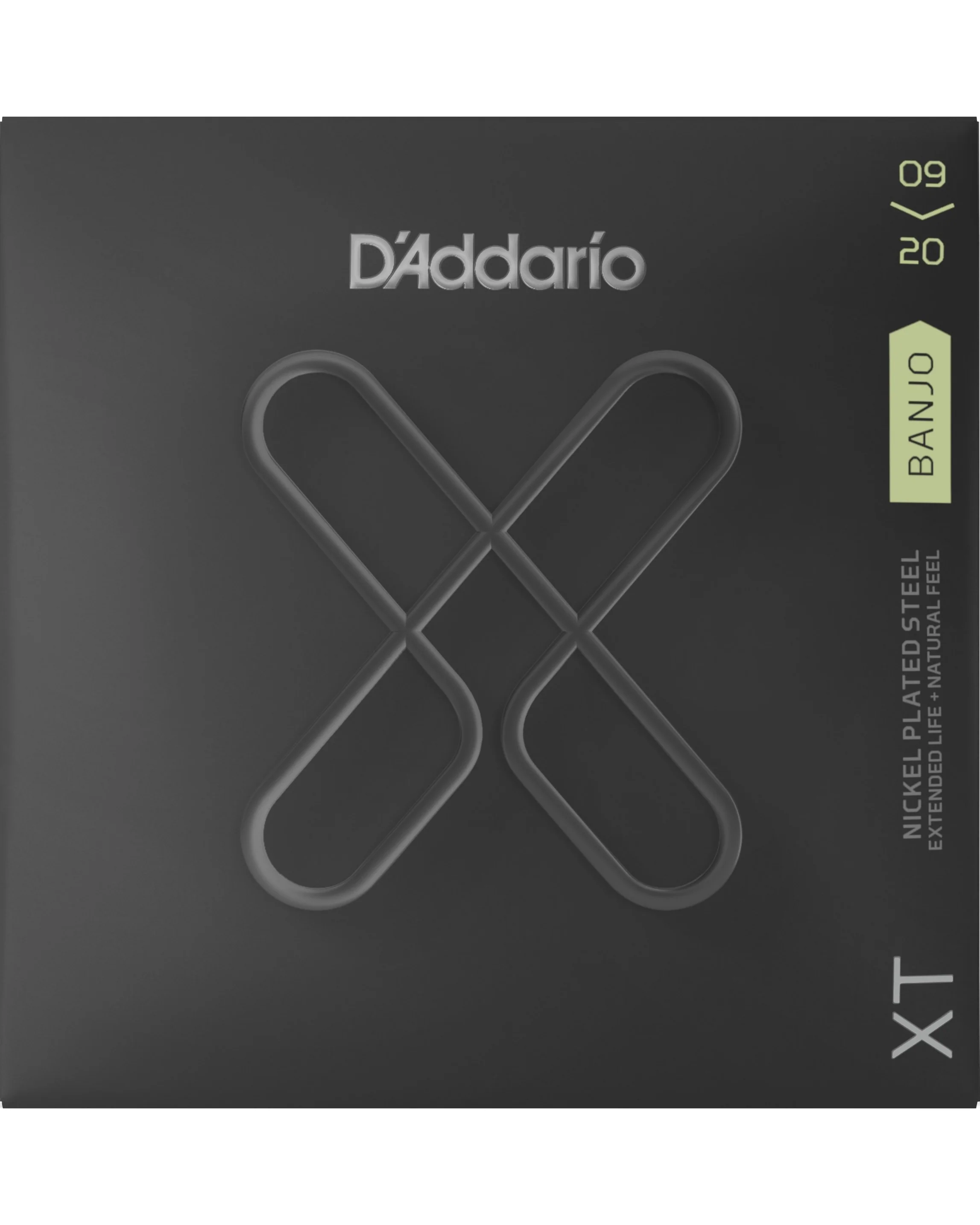 D'Addario XTJ0920 Nickel Plated Steel Coated Banjo Strings, Light - Image 2