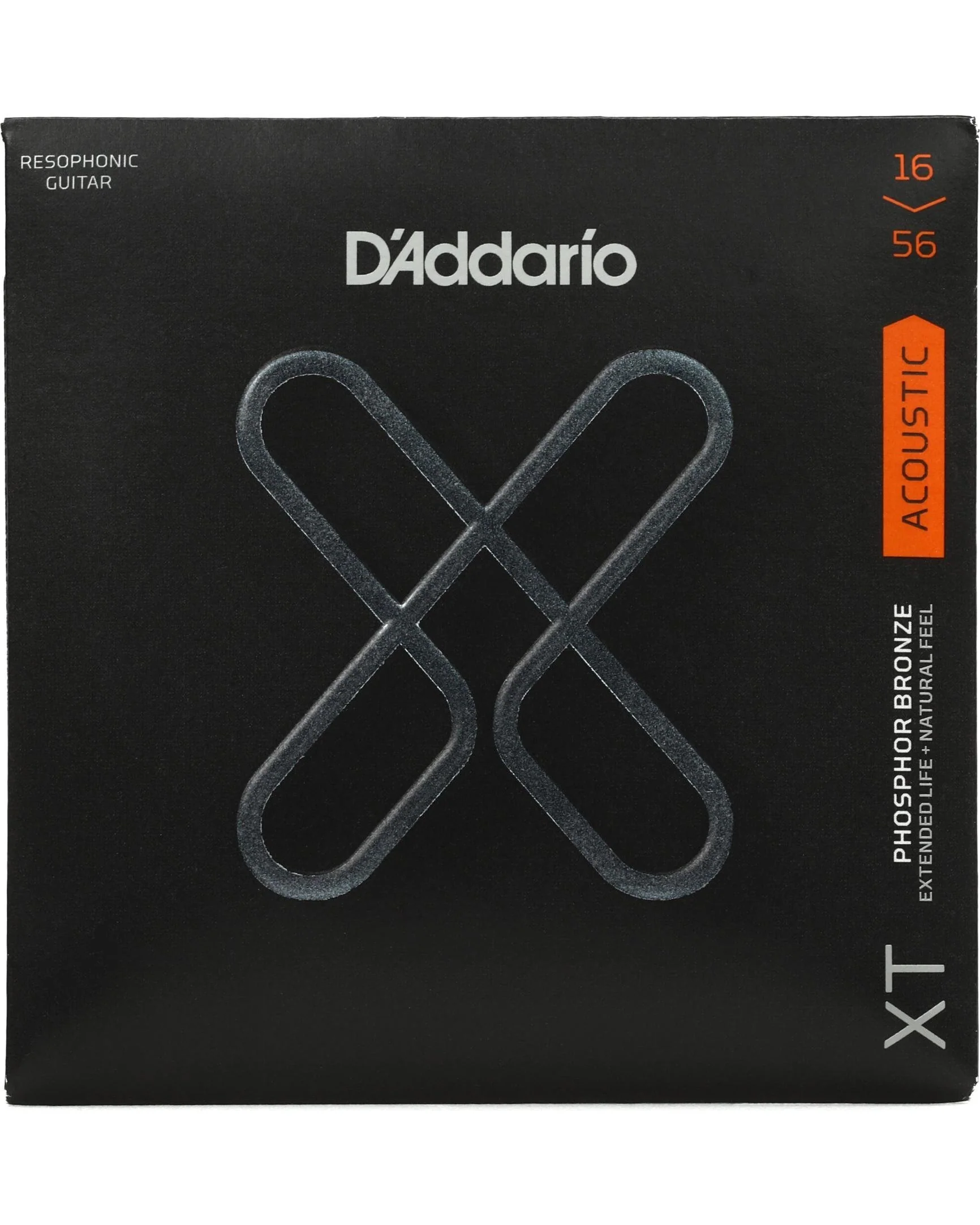 D'Addario XTAPB1656 Phosphor Bronze Coated Resophonic Guitar Strings, Medium - Image 2
