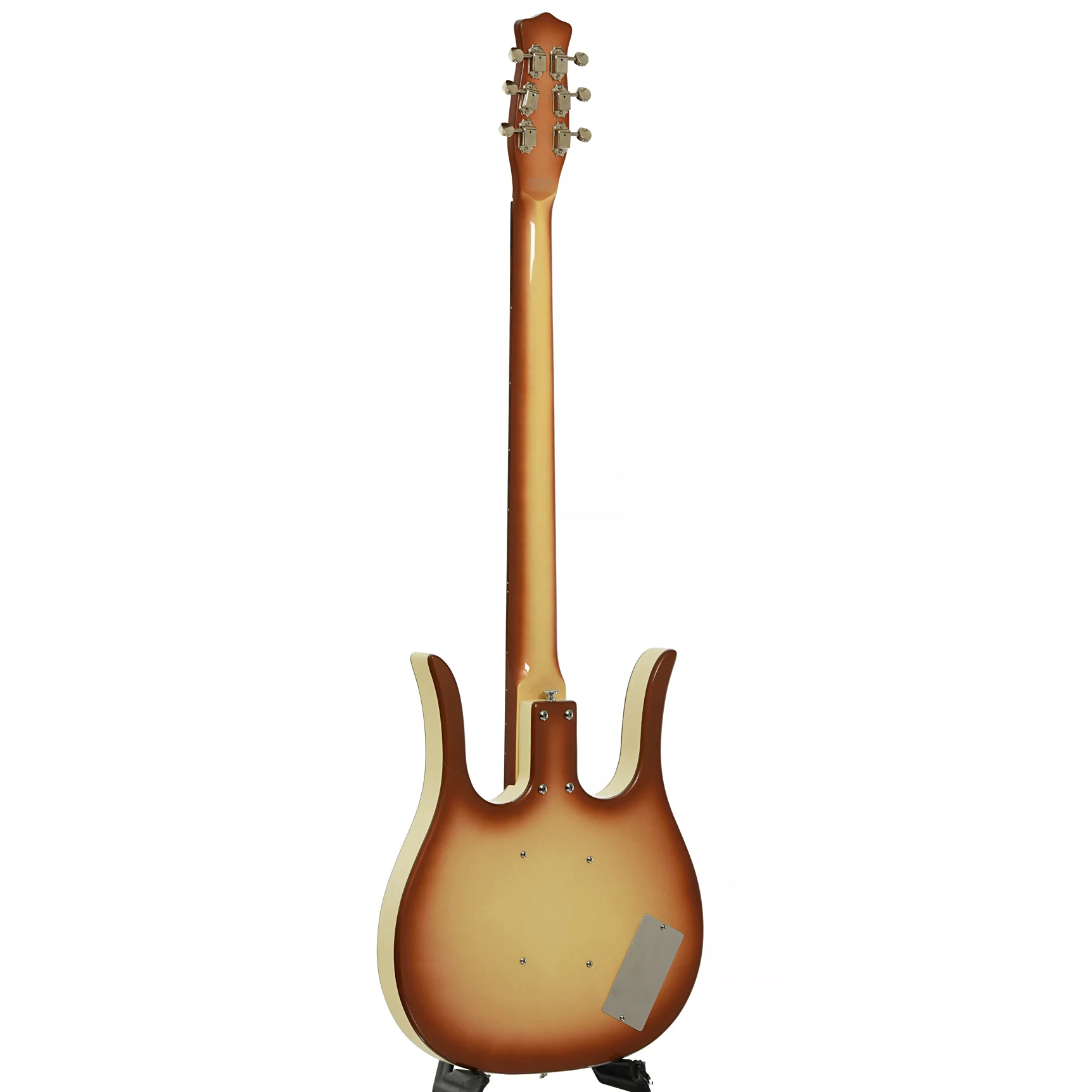 Danelectro Longhorn 6-String LH Electric Bass (2008) - Image 12