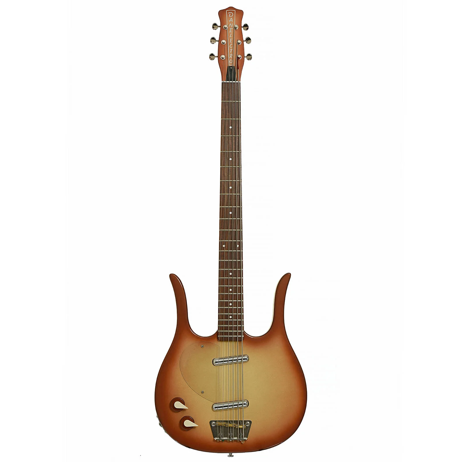 Danelectro Longhorn 6-String LH Electric Bass (2008) - Image 14