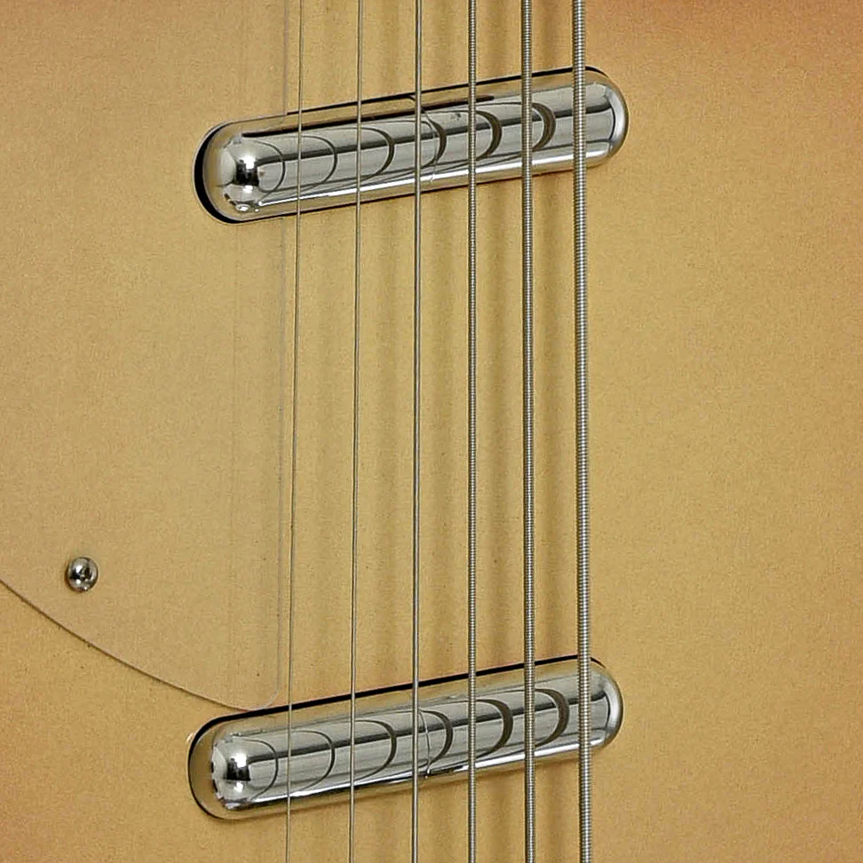 Danelectro Longhorn 6-String LH Electric Bass (2008) - Image 6