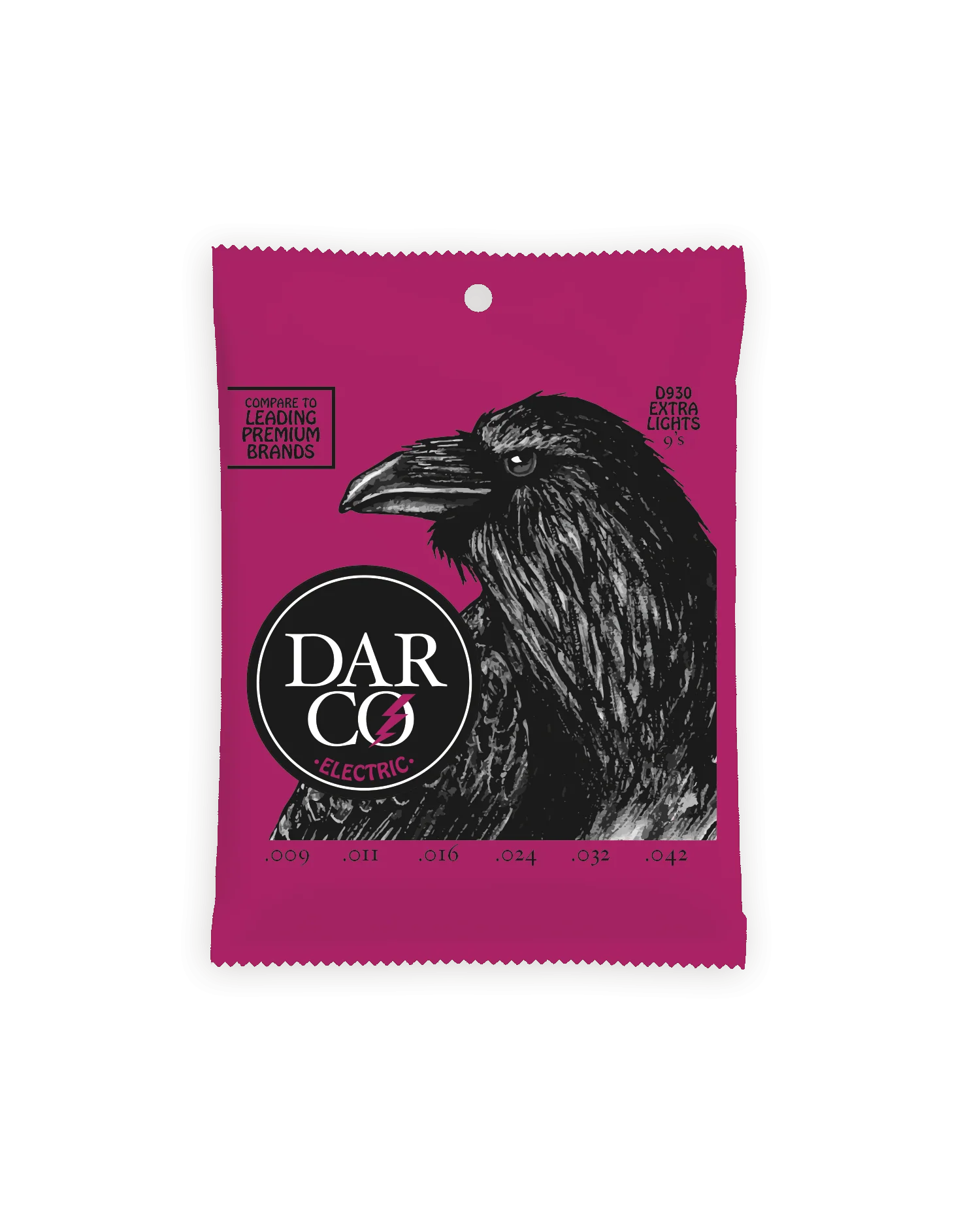 Darco D930 Electric Guitar Strings, Extra Light - Image 2
