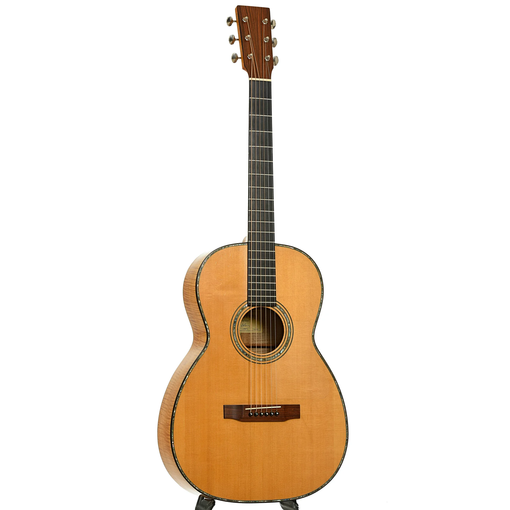 D.B. Perry 00 Maple Acoustic Guitar (1993) - Image 3