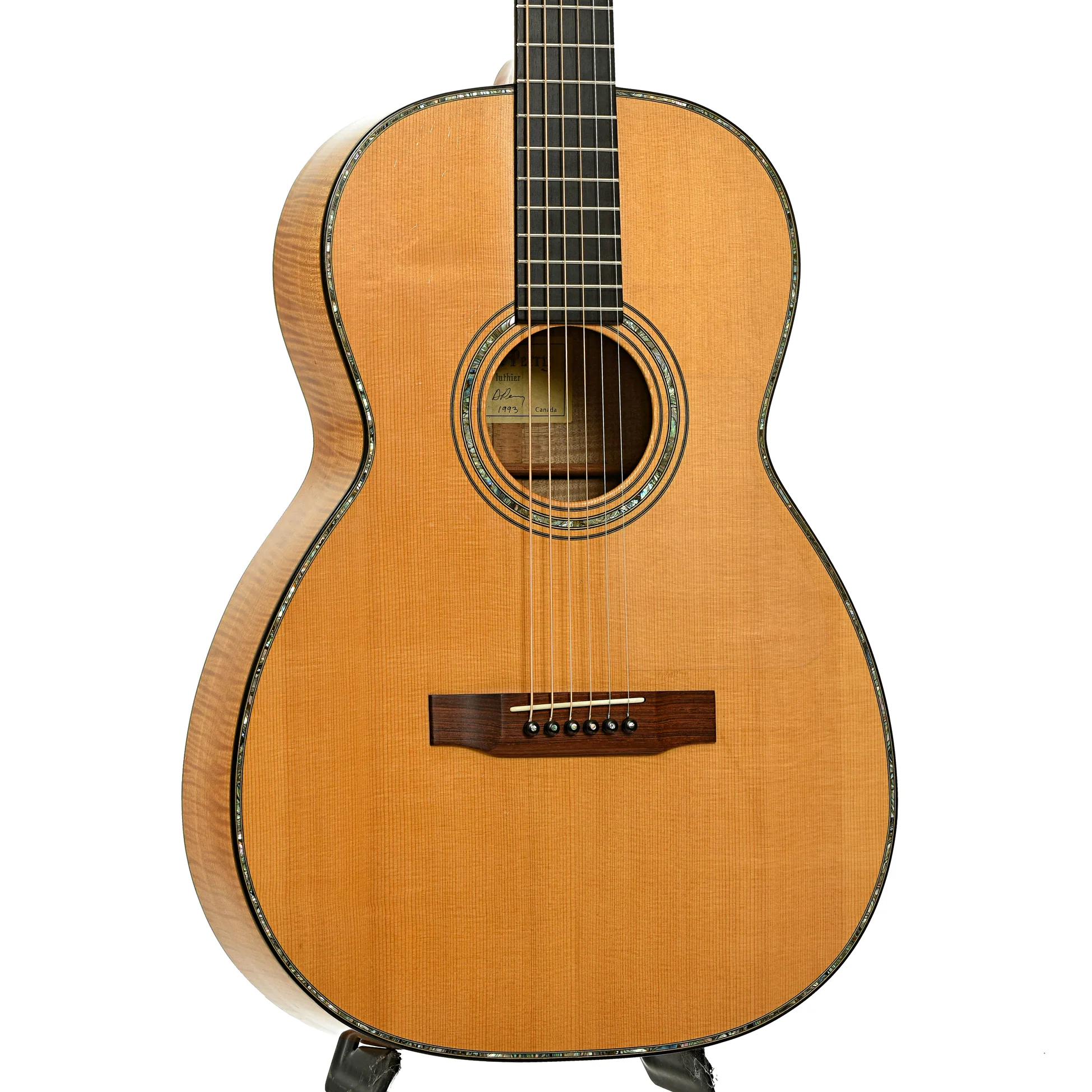 D.B. Perry 00 Maple Acoustic Guitar (1993) - Image 4