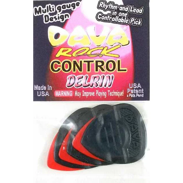 Dava Rock Control Guitar Picks, Delrin - Image 3