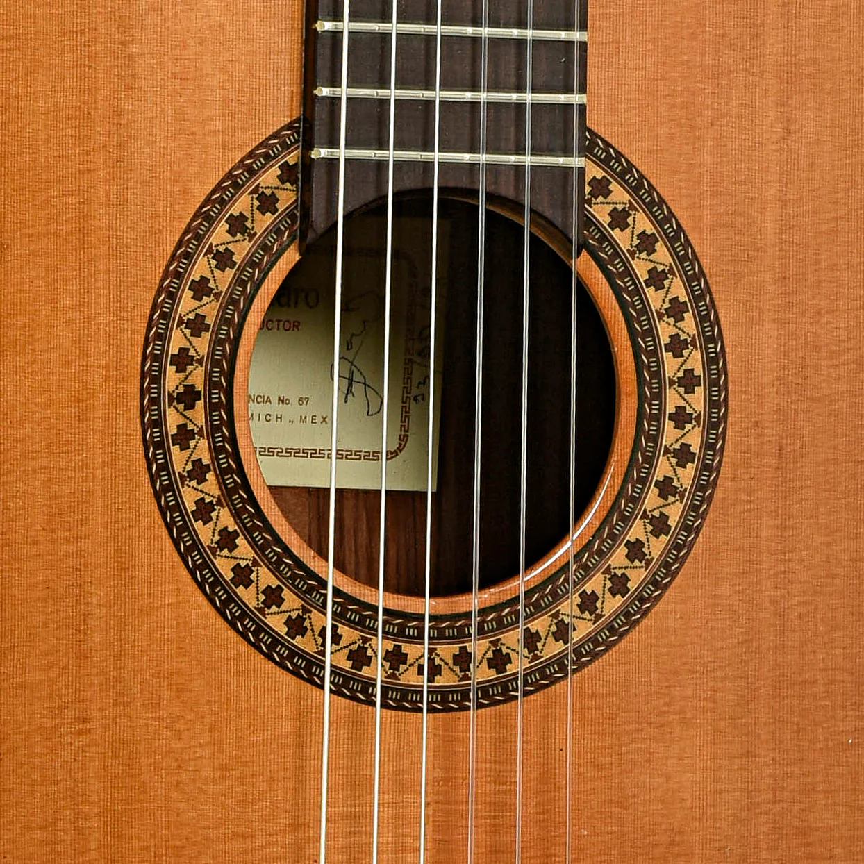 David Caro L. Classical Guitar (1996) - Image 6