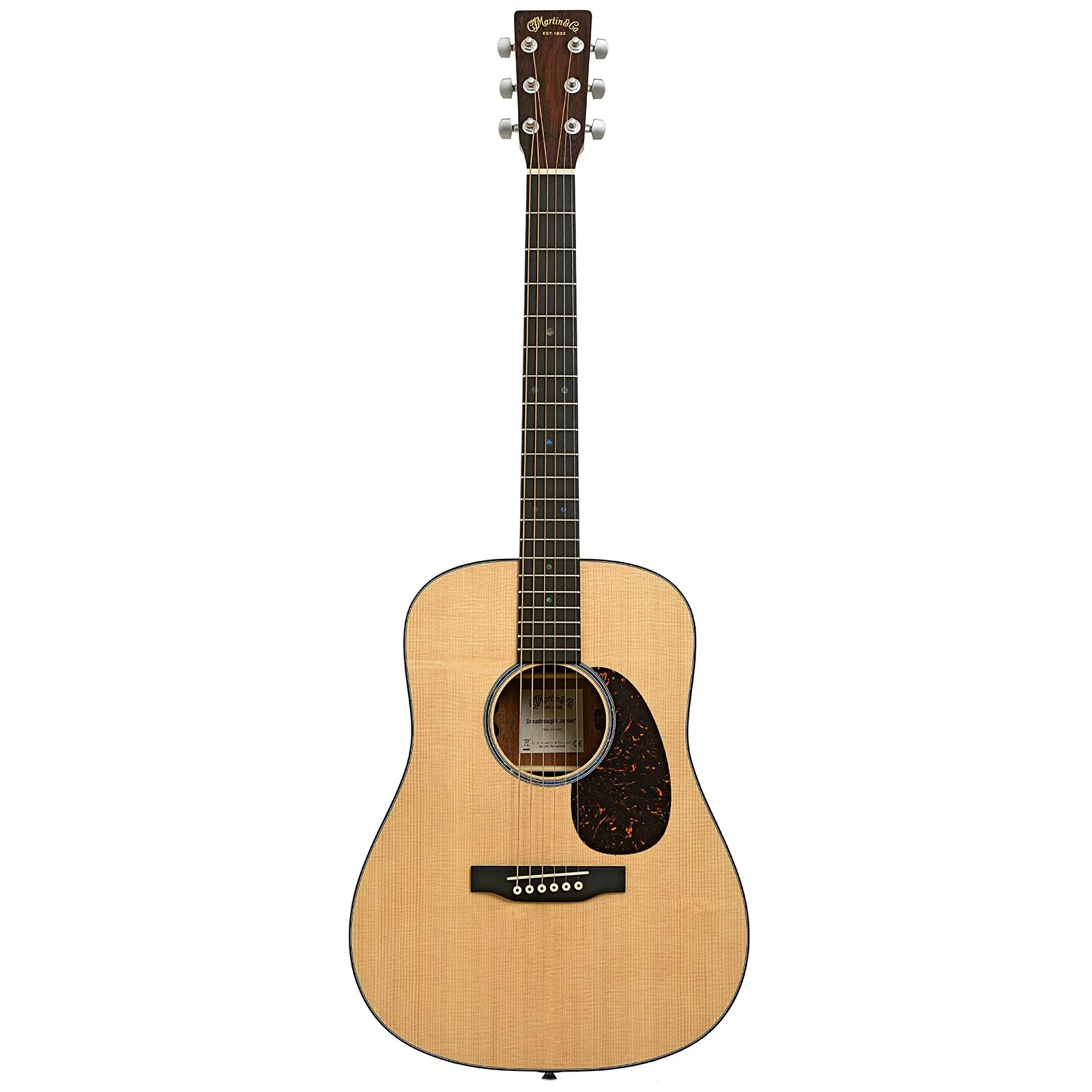 Martin DJRE Junior Acoustic Electric Guitar & Gigbag - Image 14
