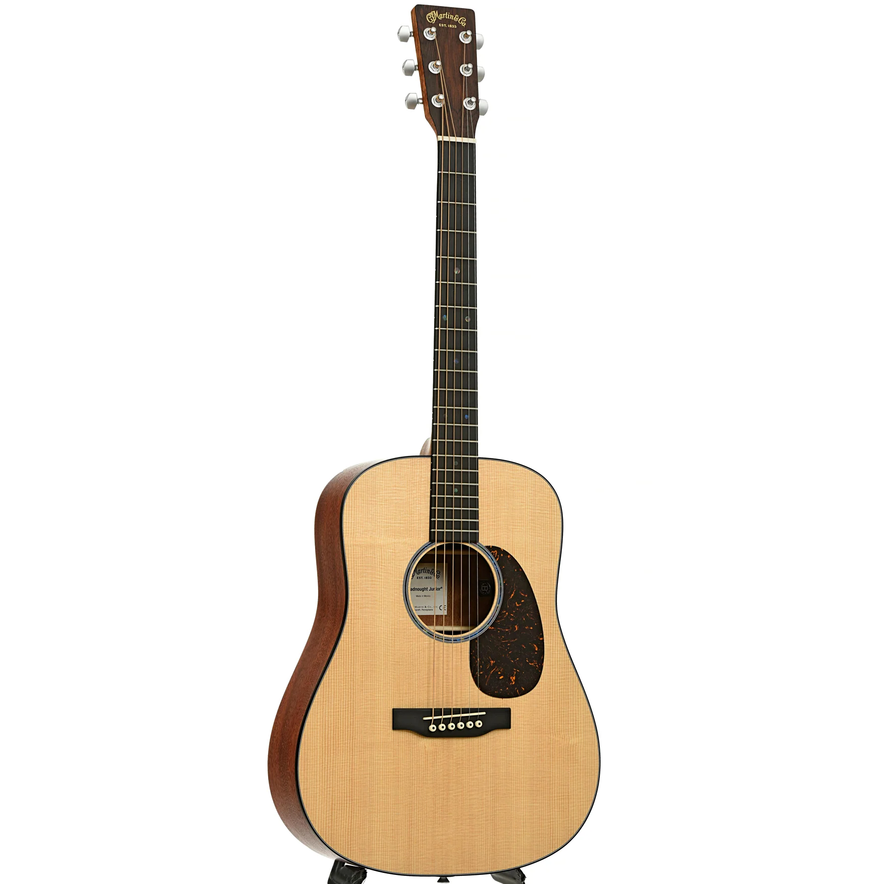 Martin DJRE Junior Acoustic Electric Guitar & Gigbag - Image 3