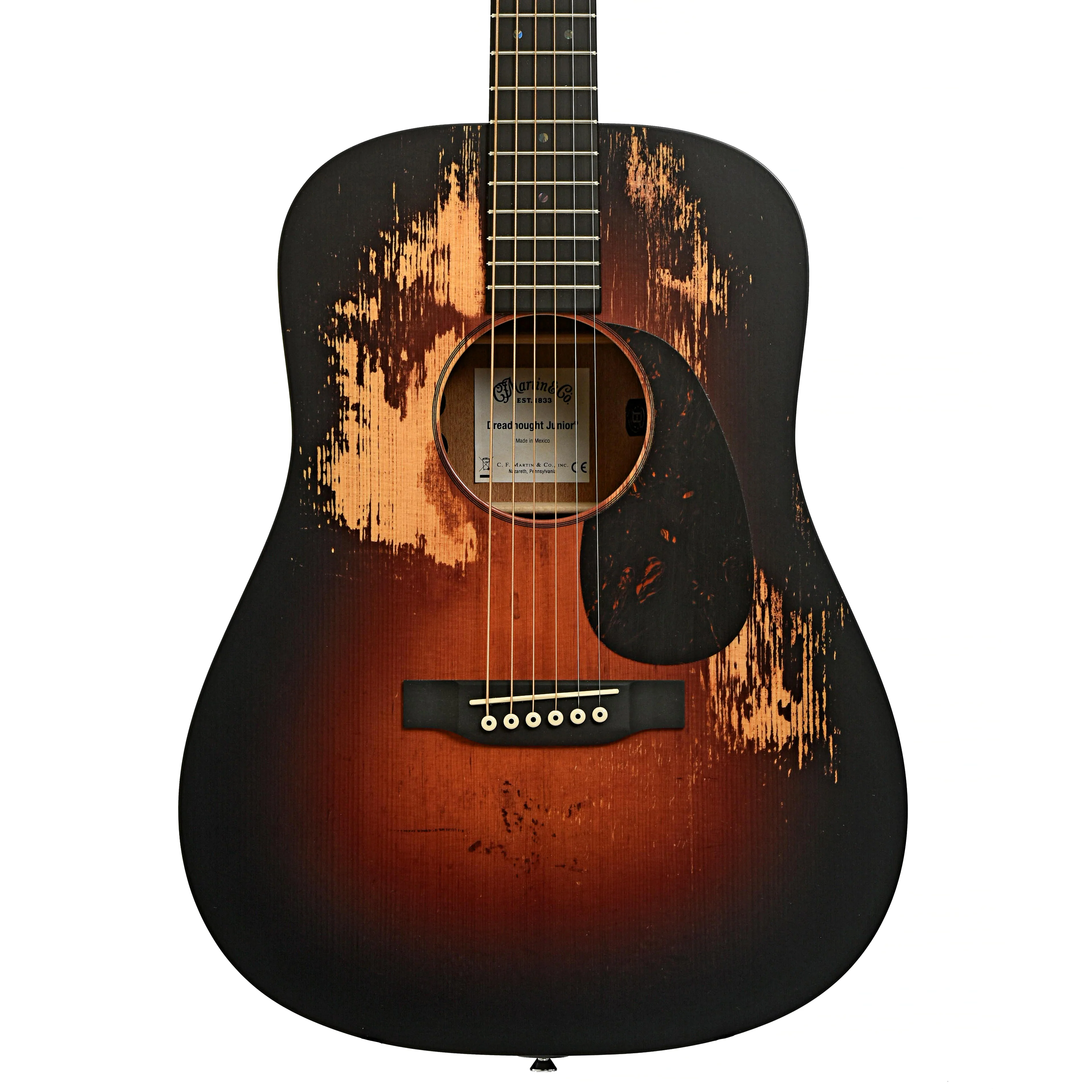 Martin DC-JRE StreetLegend Burst Junior Acoustic Electric Guitar & Gigbag - Image 2