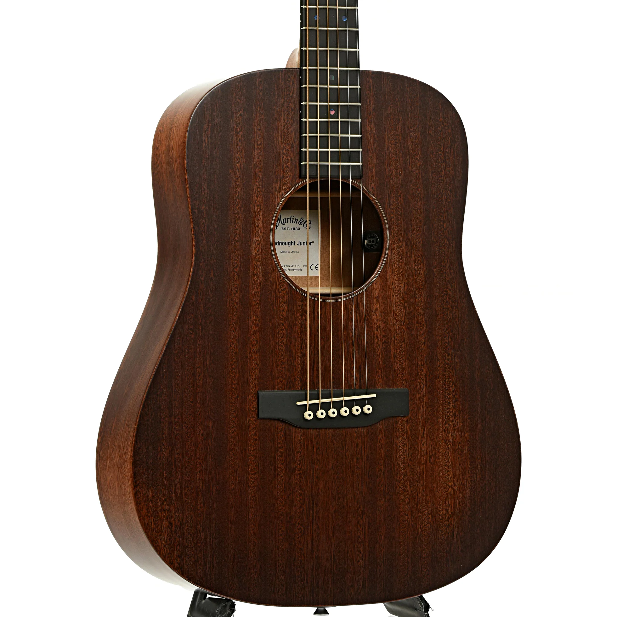 Martin D-JRE StreetMaster Junior Acoustic Electric Guitar & Gigbag - Image 4