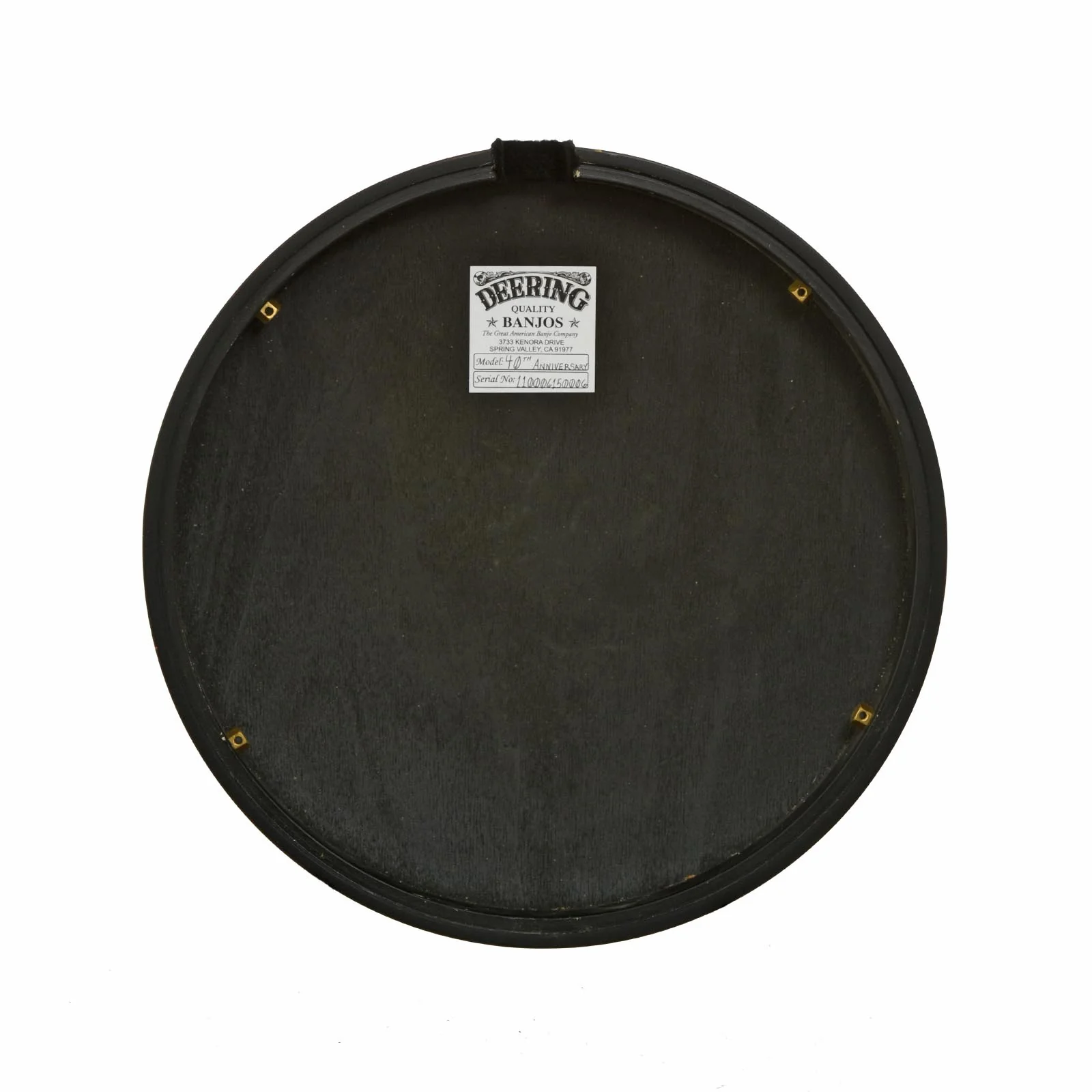 Deering 40th Anniversary White Oak Resonator Banjo (2015) - Image 16