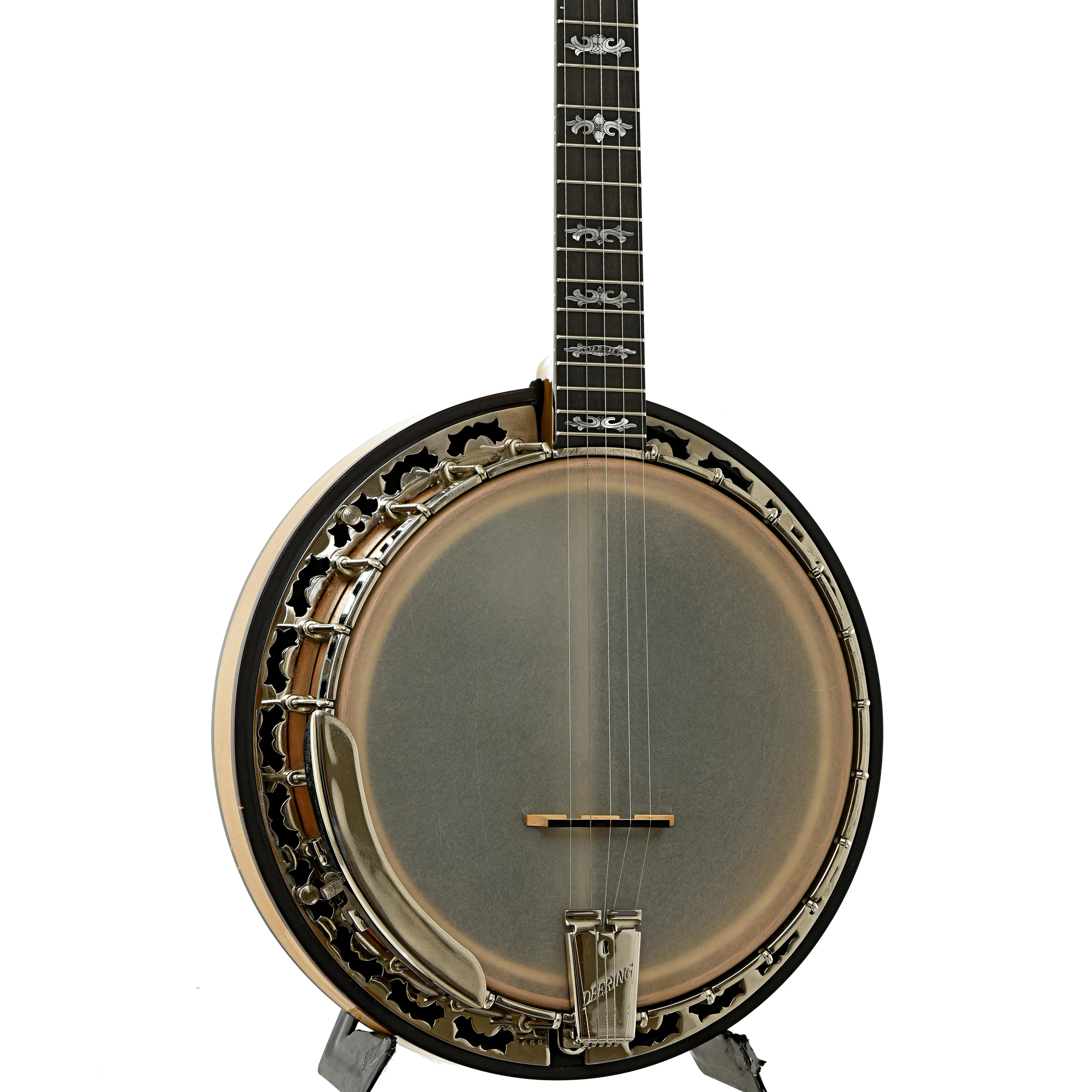 Deering 40th Anniversary White Oak Resonator Banjo (2015) - Image 2