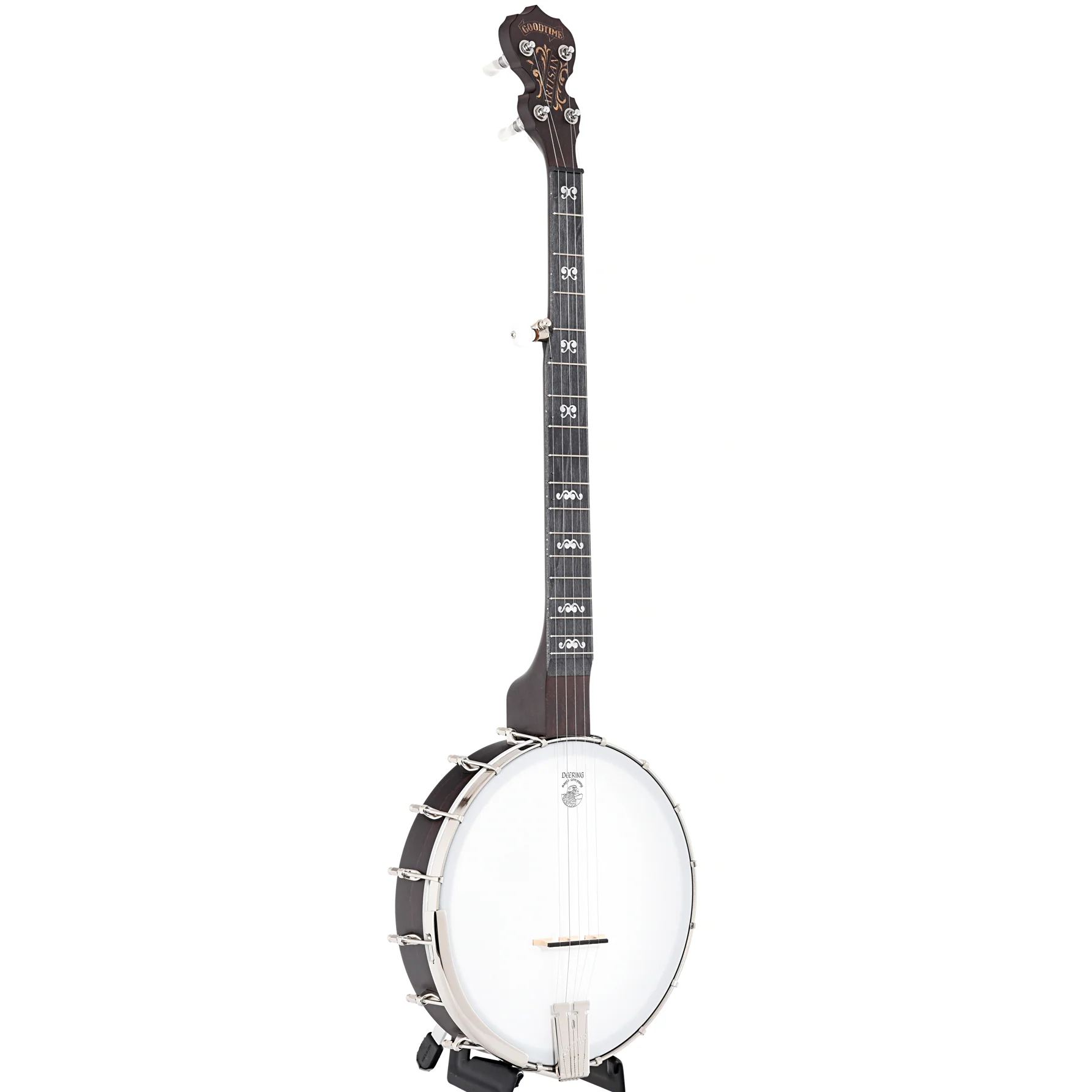 Deering Artisan Goodtime Scooped Openback Banjo - Image 3