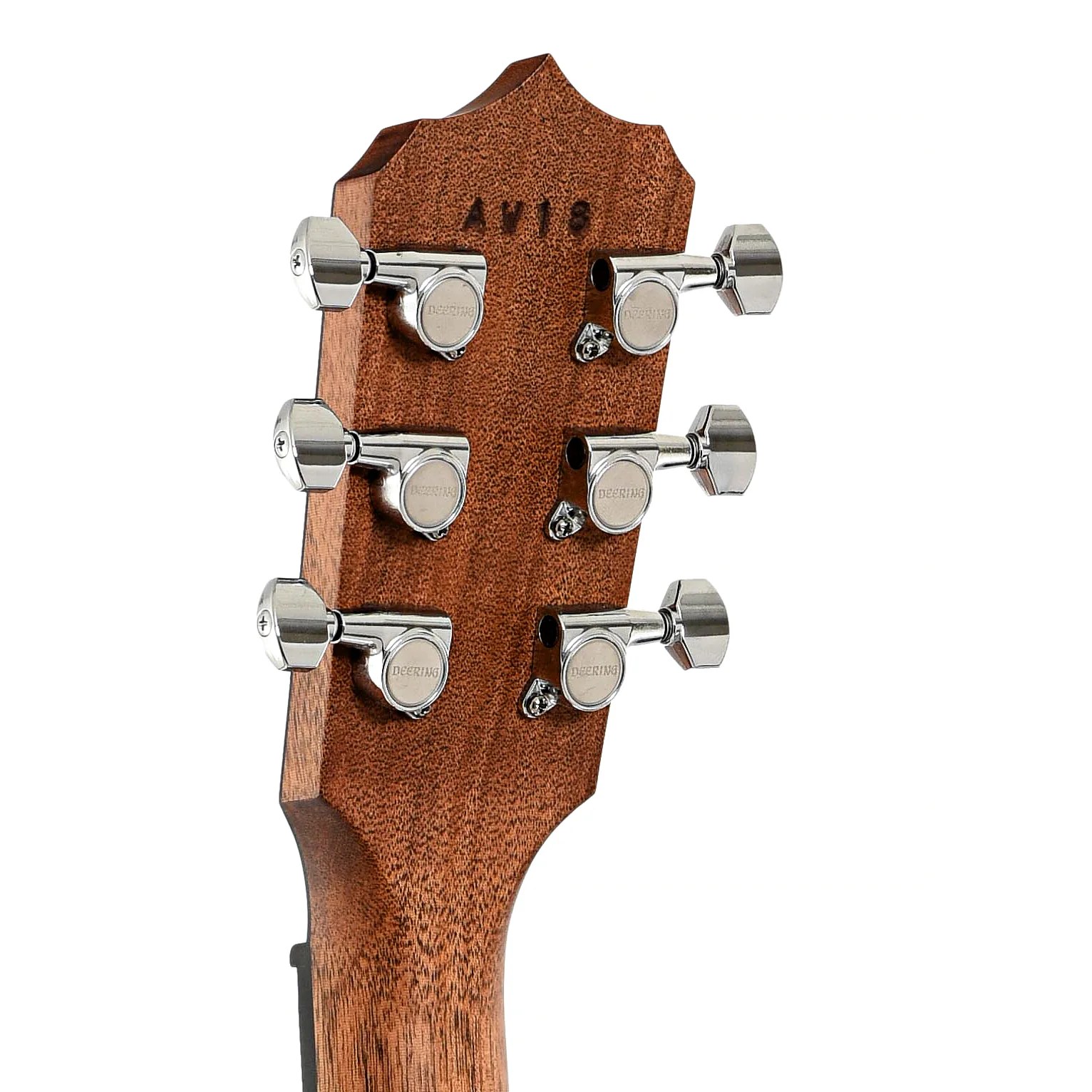 Deering Boston 6-String Acoustic-Electric Resonator Banjo Guitar & Case - Image 10