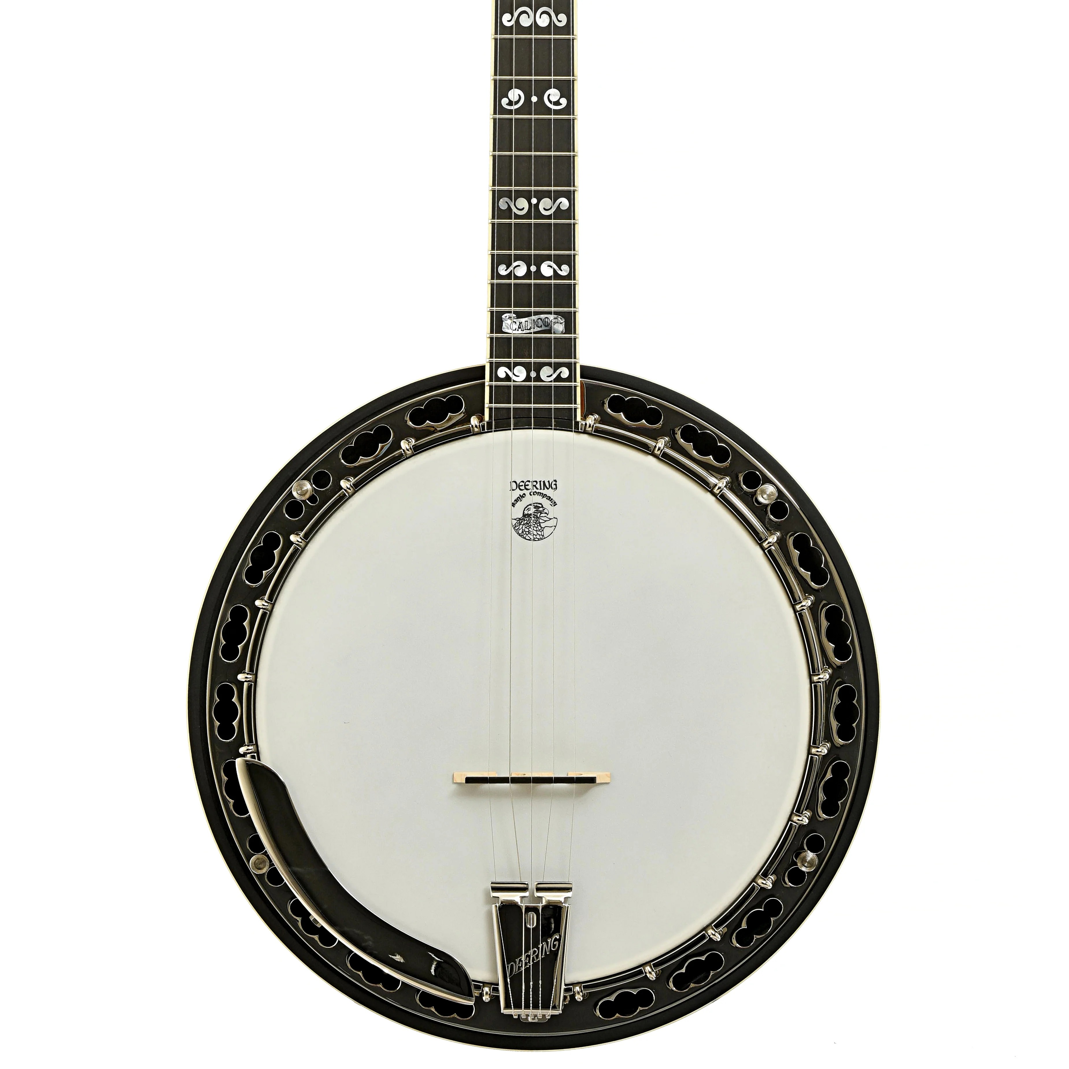 Deering Calico Resonator Banjo & Case - Image 14