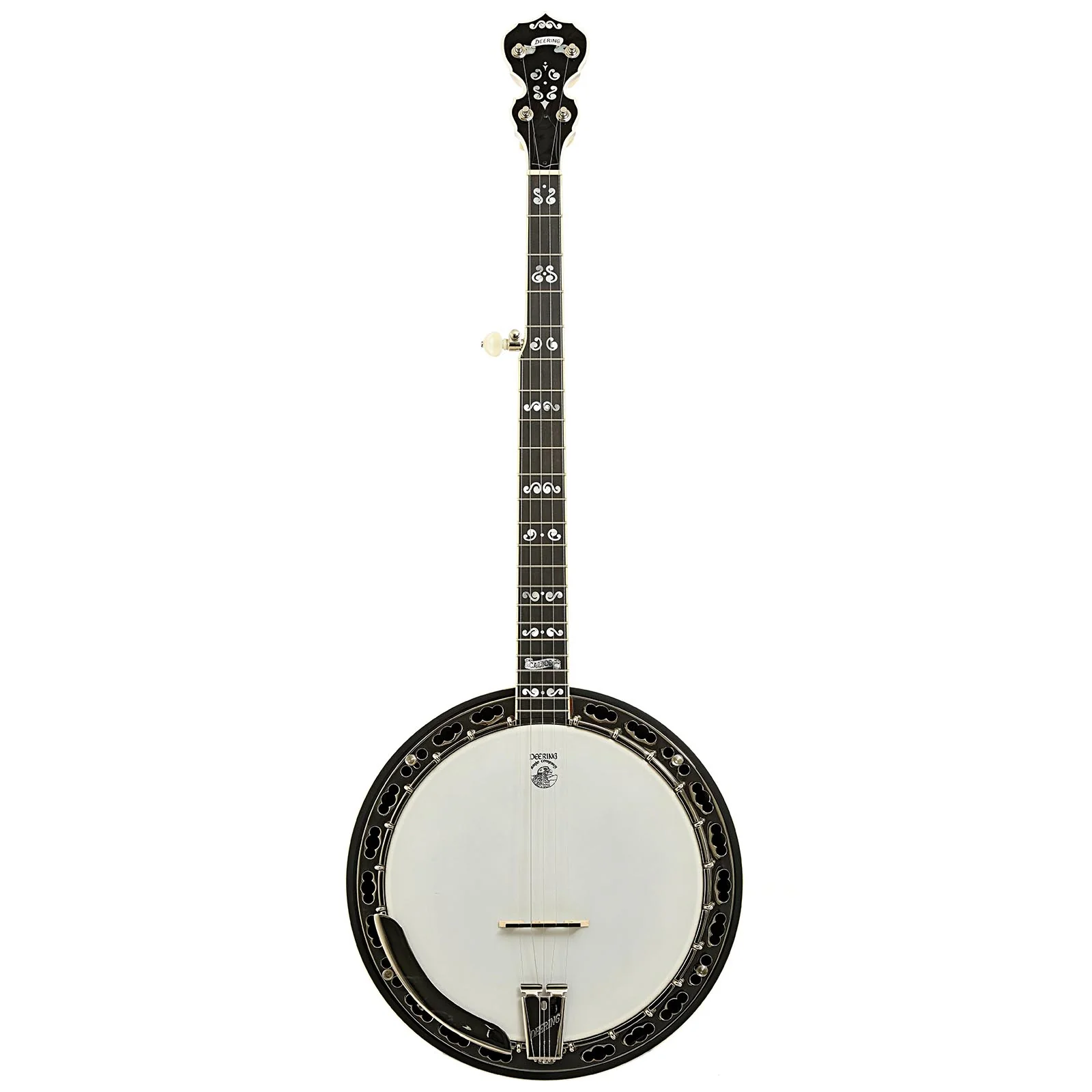 Deering Calico Resonator Banjo & Case - Image 16