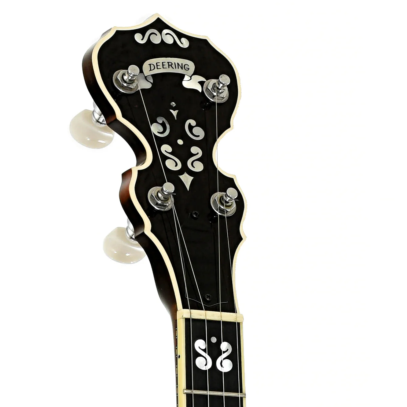 Deering Calico Custom Resonator Banjo (2001) - Image 8