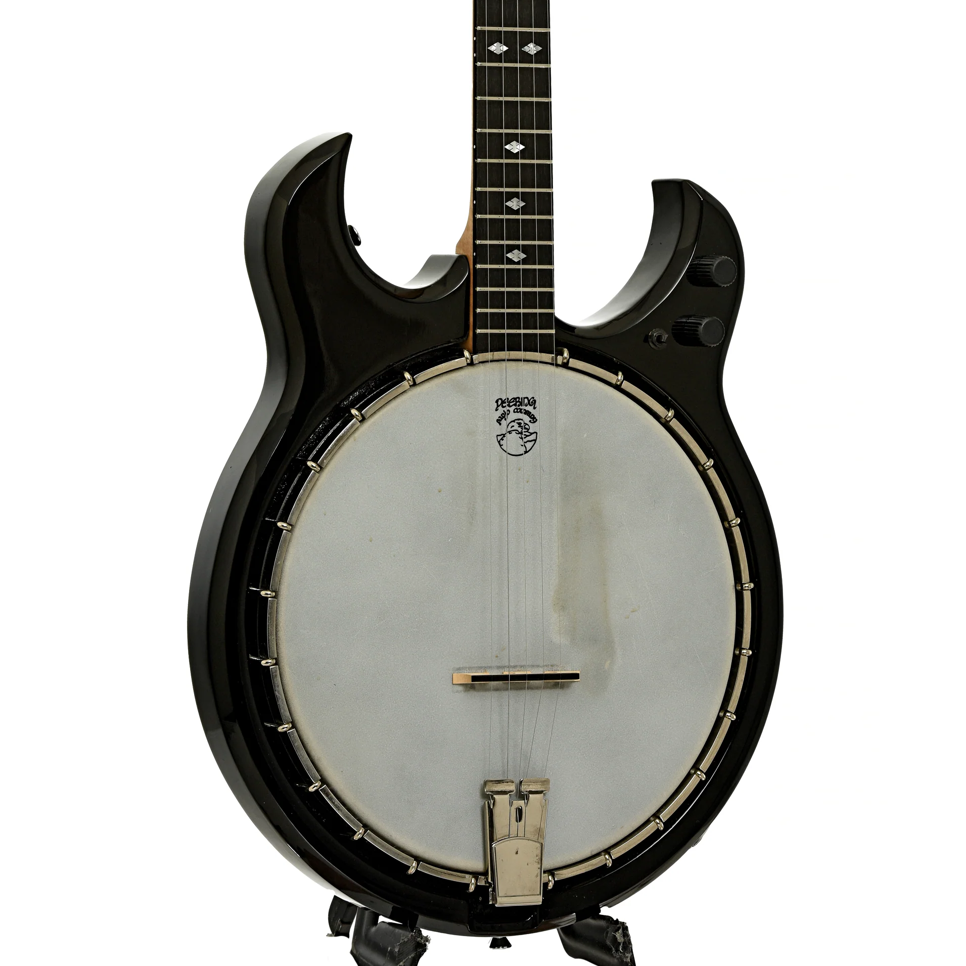 Deering Crossfire Electric Banjo (1999) - Image 4