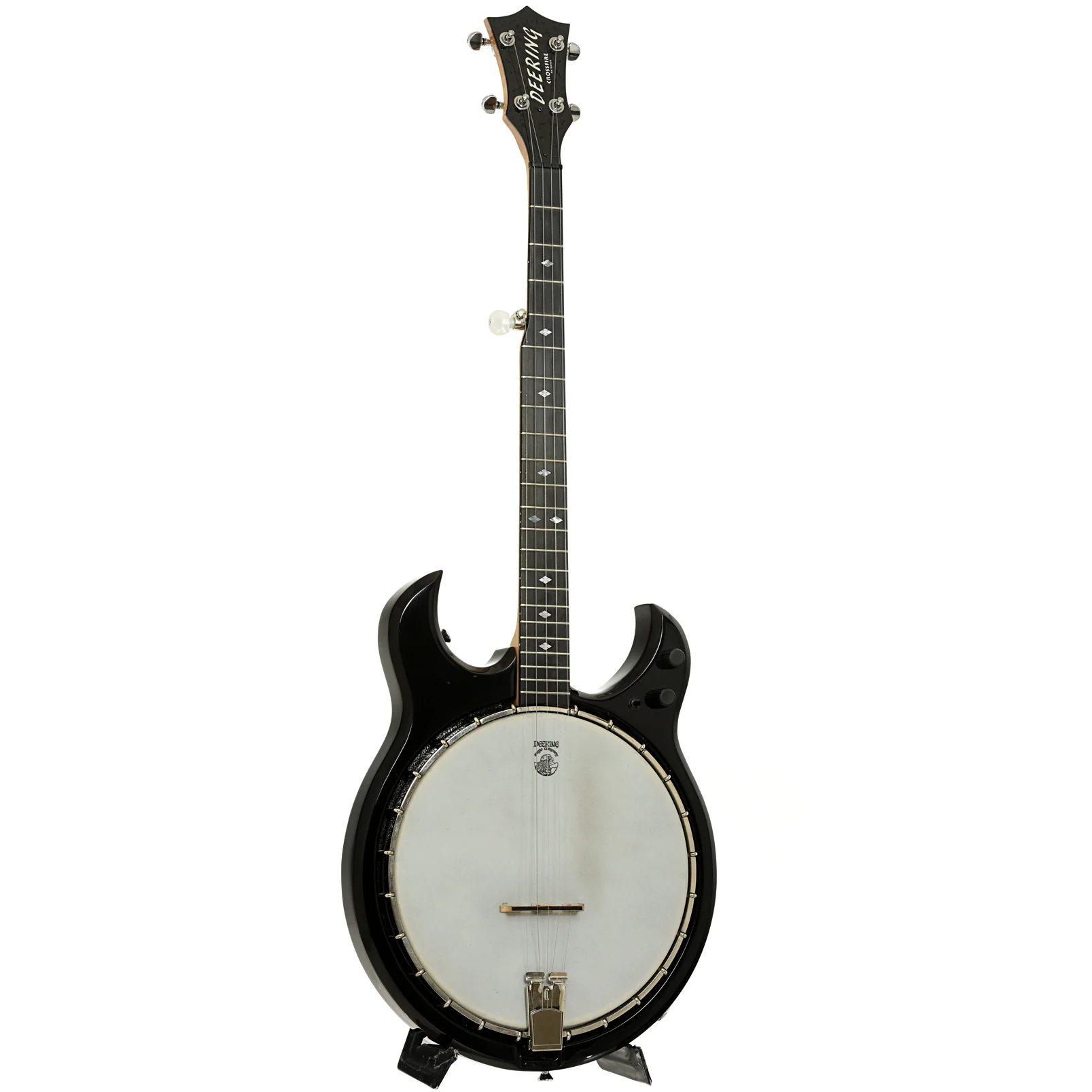 Deering Crossfire Electric Banjo (c.2001) - Image 3
