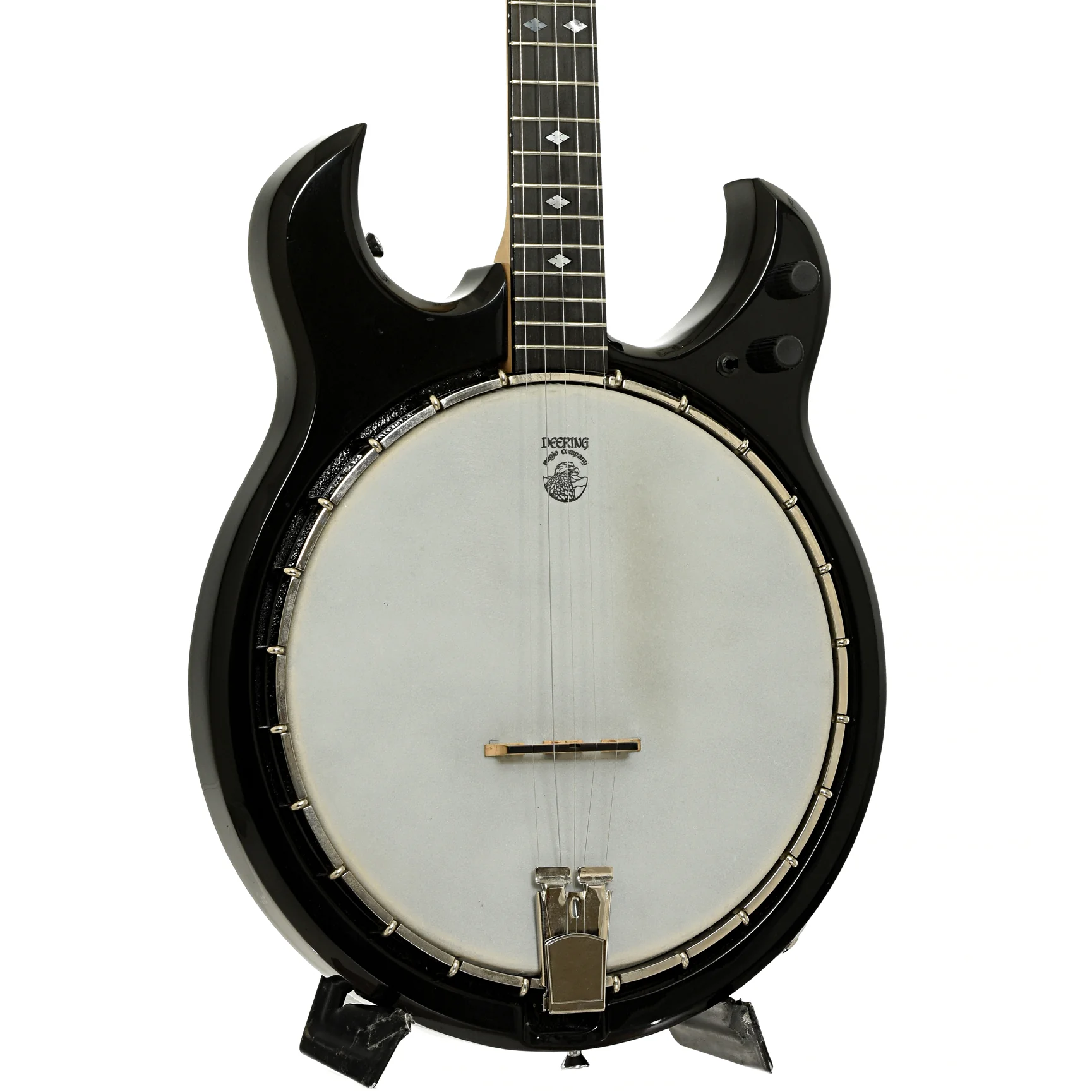 Deering Crossfire Electric Banjo (c.2001) - Image 4
