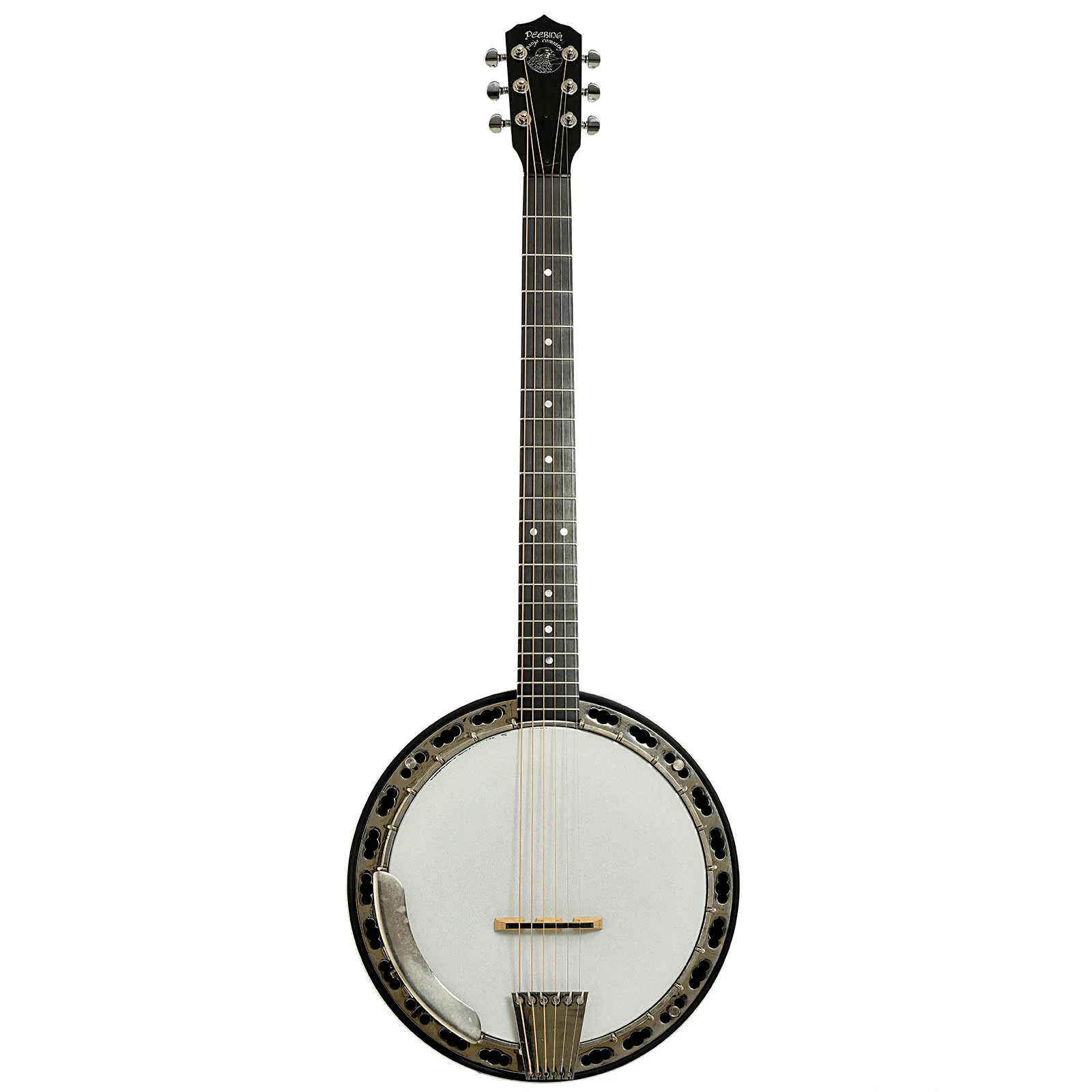 Deering D-6 Deluxe Banjo Guitar (1996) - Image 19