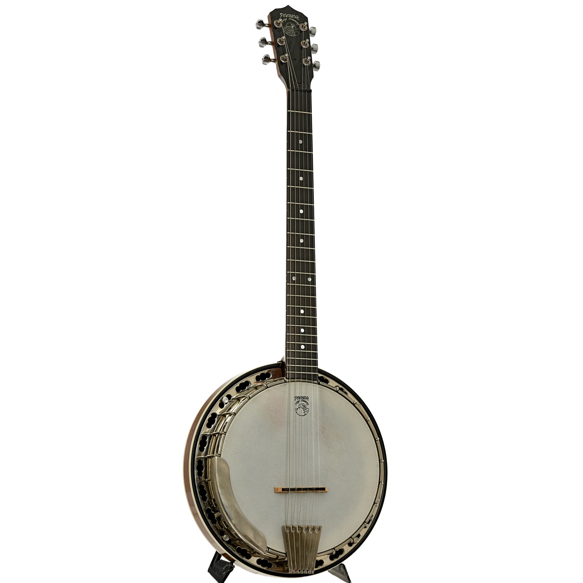 Deering Deluxe 6 Banjo Guitar (1996) - Image 3