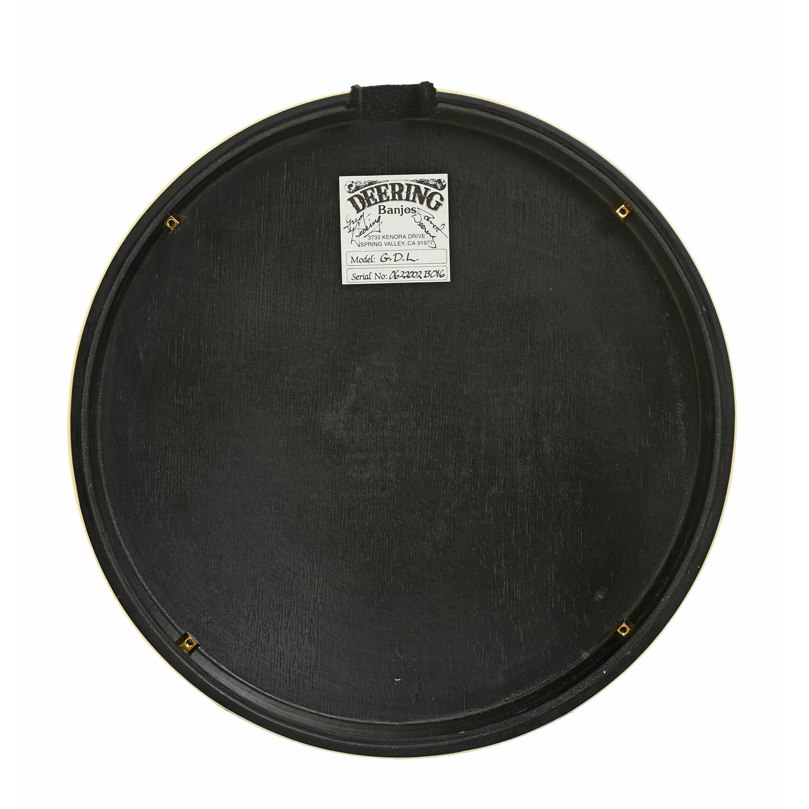 Deering GDL Gold Resonator Banjo (2002) - Image 16
