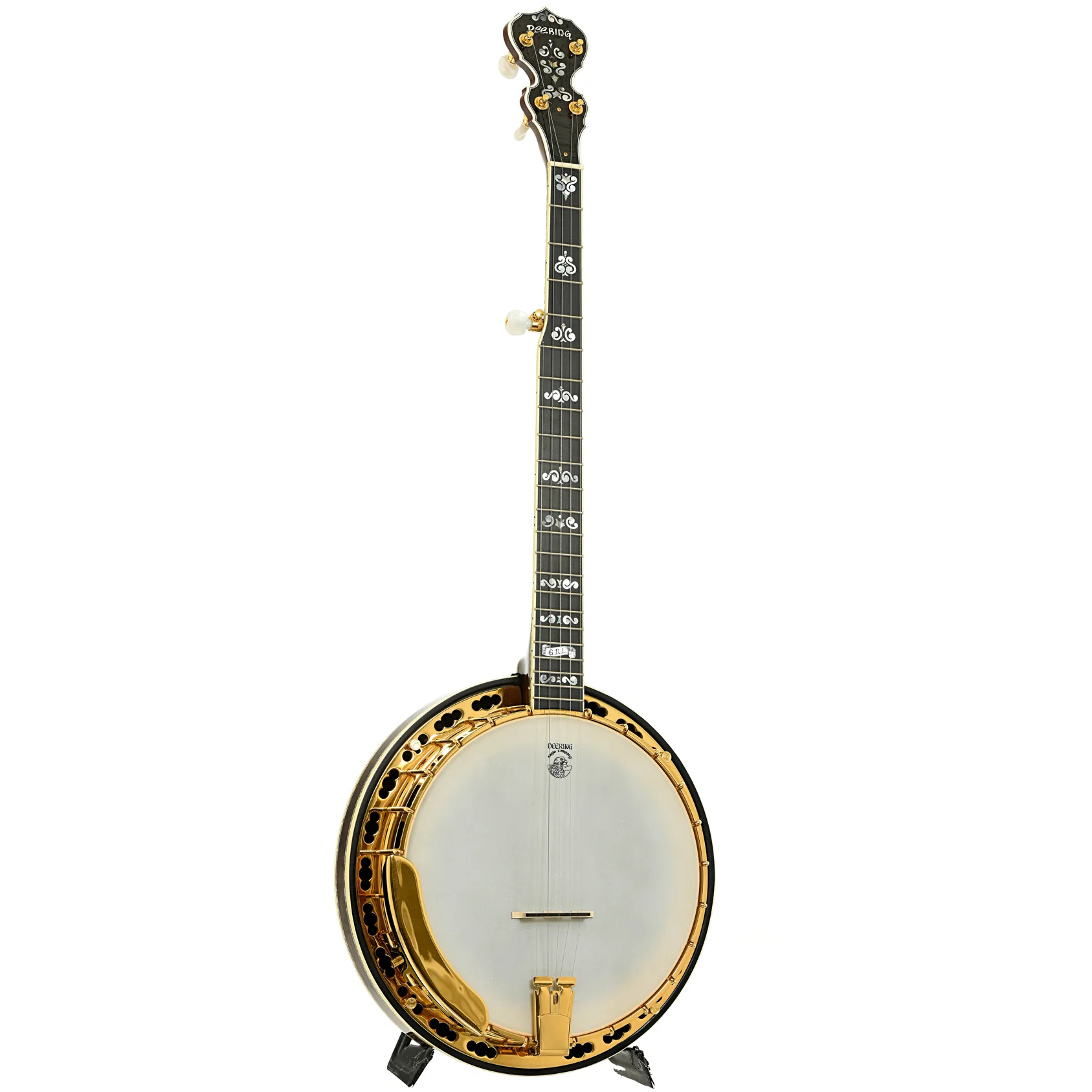 Deering GDL Gold Resonator Banjo (2002) - Image 3