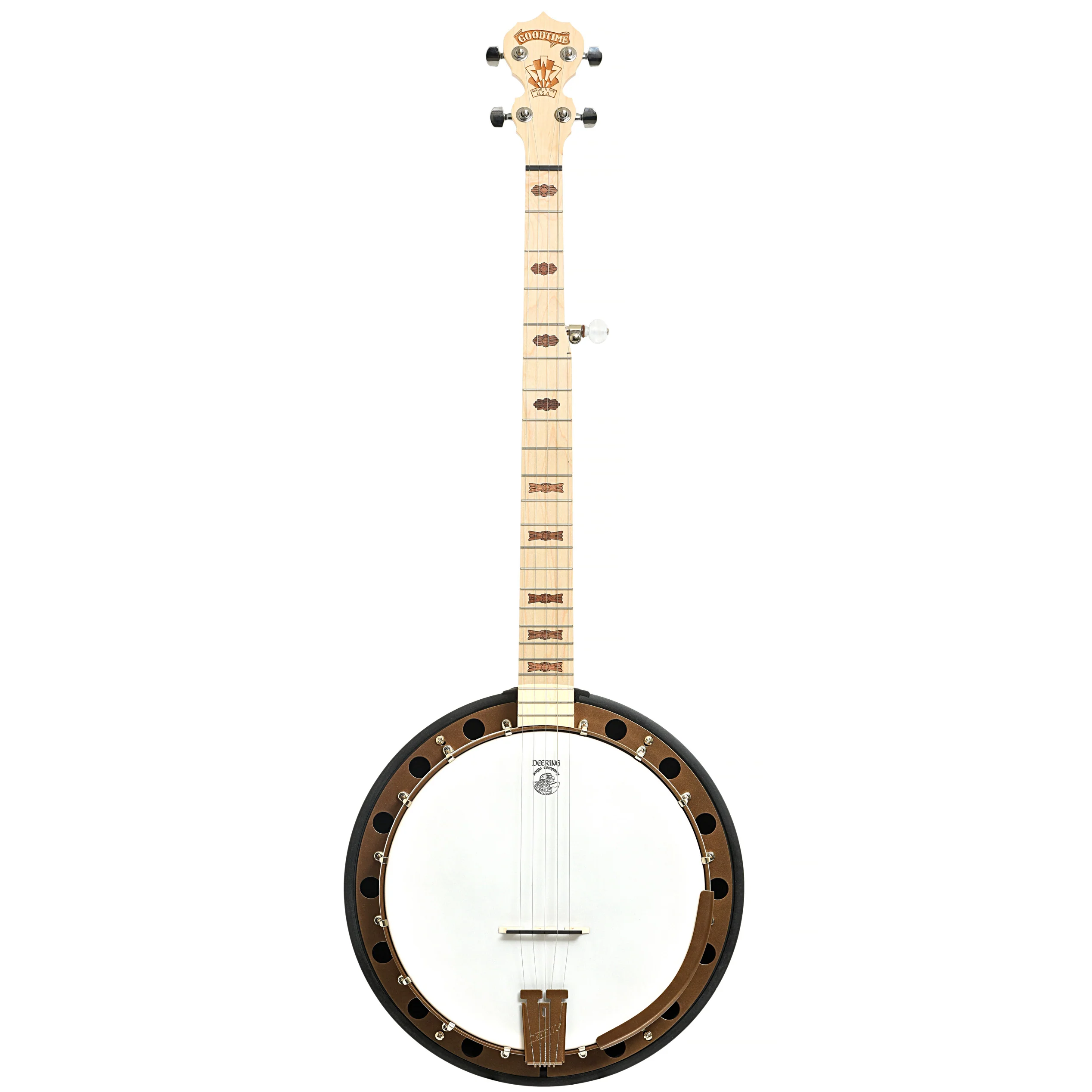 Deering Goodtime Left-Handed Resonator Banjo - Image 13